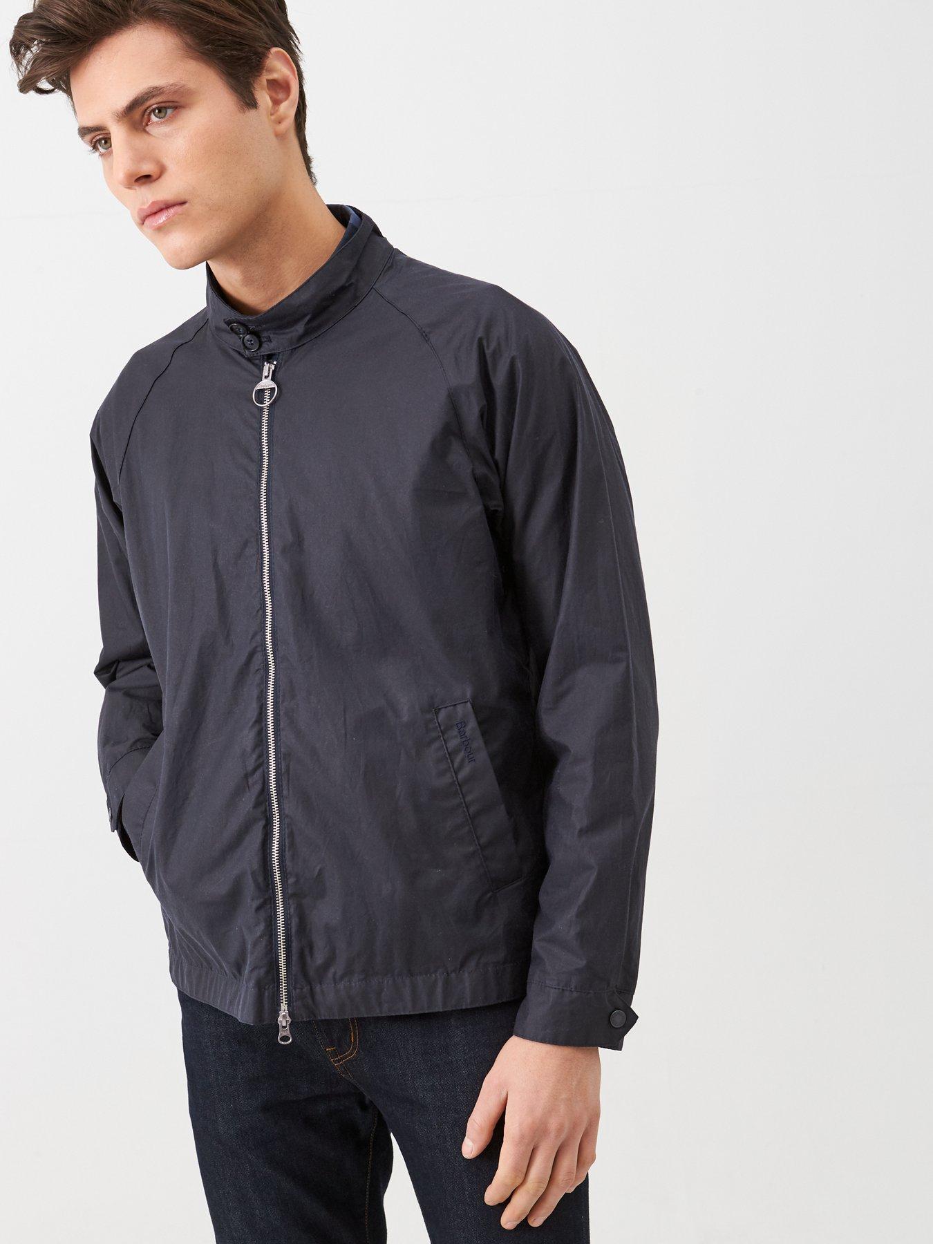 navy wax barbour jacket