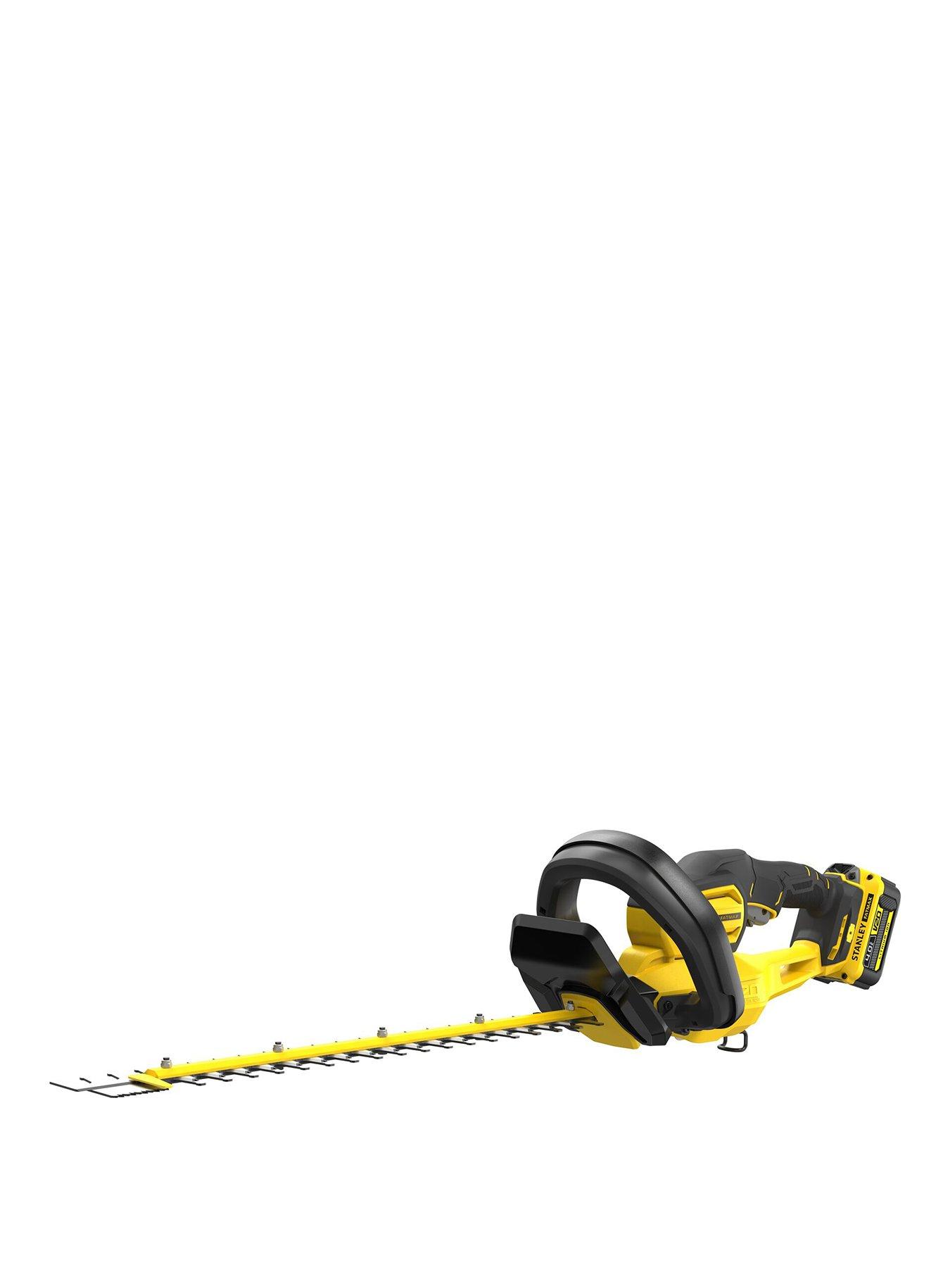 Image 1 of 6 of Stanley FatMax SFMCHT885M1-GB V20 18V Lithium Ion Cordless Hedge Trimmer 4.0AH Battery