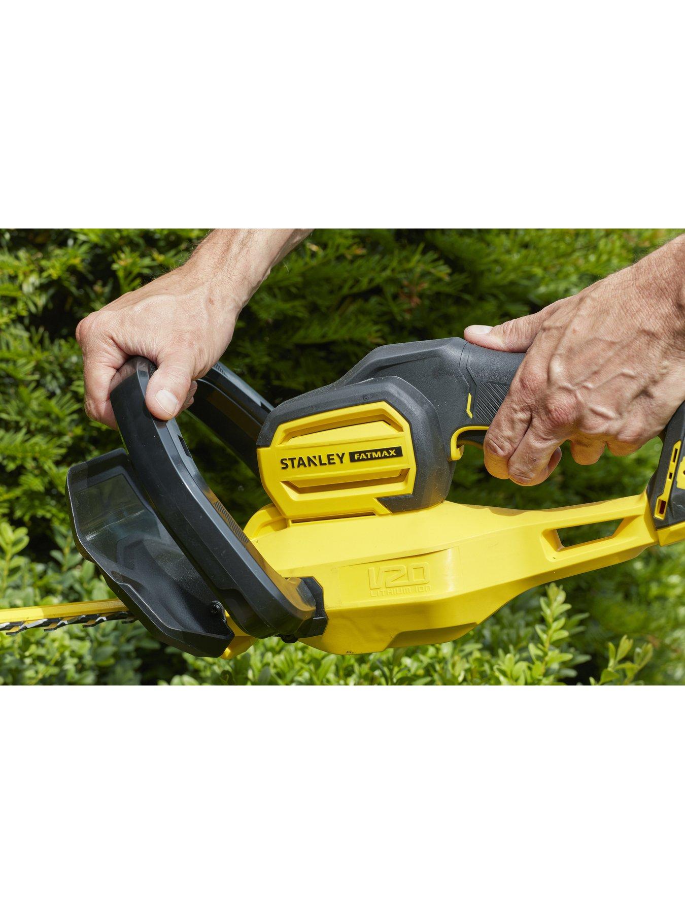 Stanley FatMax SFMCHT885M1 GB V20 18V Lithium Ion Cordless Hedge Trimmer 4.0AH Battery Very