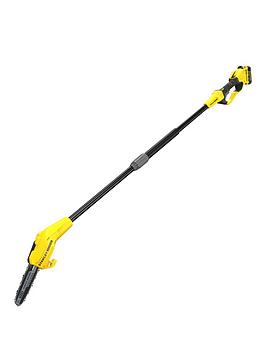 Product photograph of Stanley Fatmax Sfmcps620m1-gb V20 18v Lithium Ion Cordless Pole Pruner 4 0ah Battery from very.co.uk