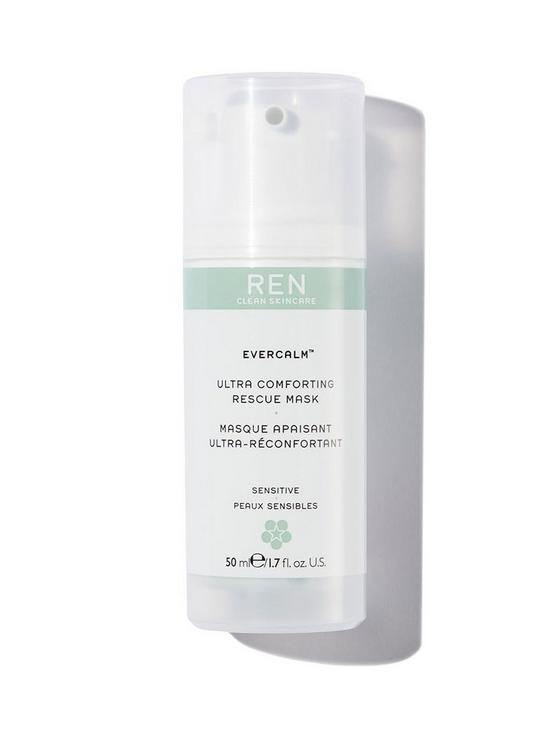 front image of ren-clean-skincare-ultra-comforting-rescue-mask-50ml