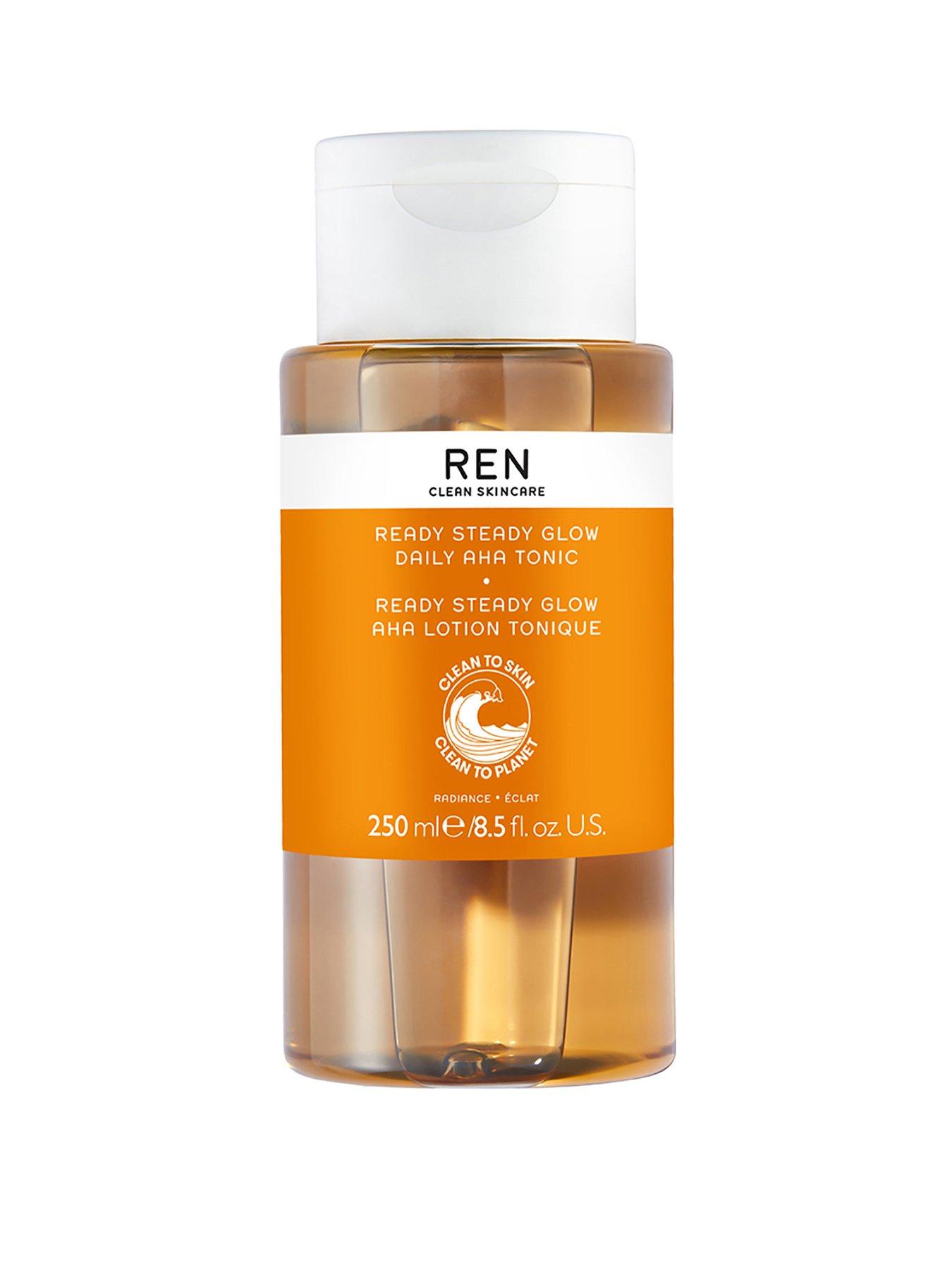 REN Clean Skincare Ready Steady Glow Daily AHA Tonic, 250ml