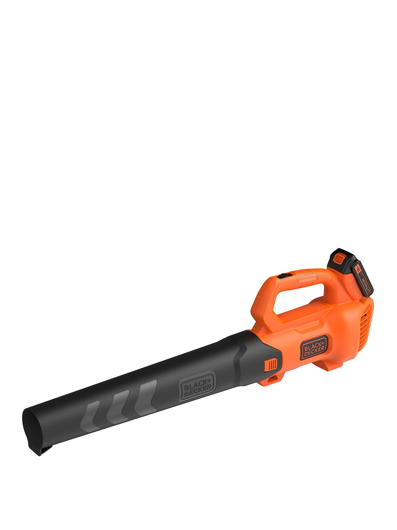 Product photograph of Black Decker Bcbl200l-gb 18v Lithium Ion Cordless Premium Axial Leaf Blower from very.co.uk