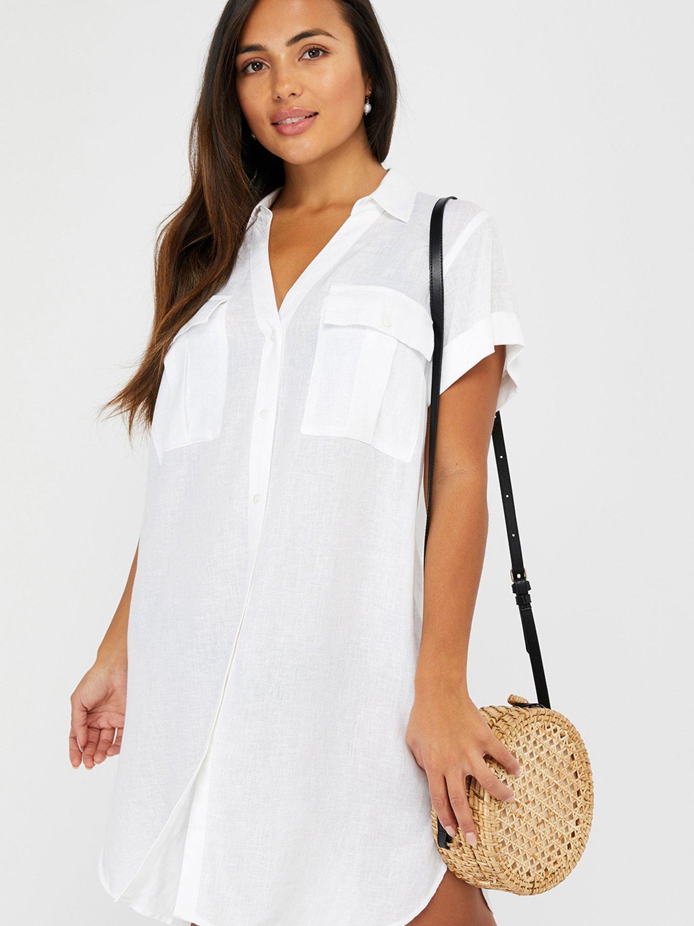 summer white dresses uk