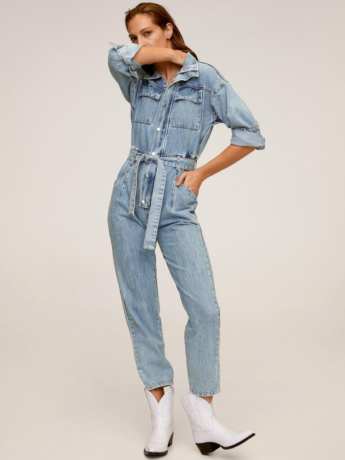 only denim boiler suit