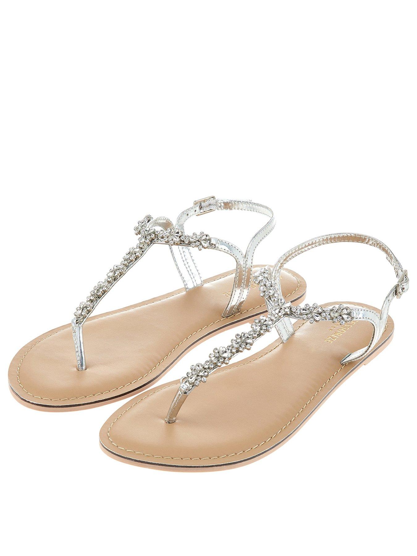 ladies silver flat shoes uk