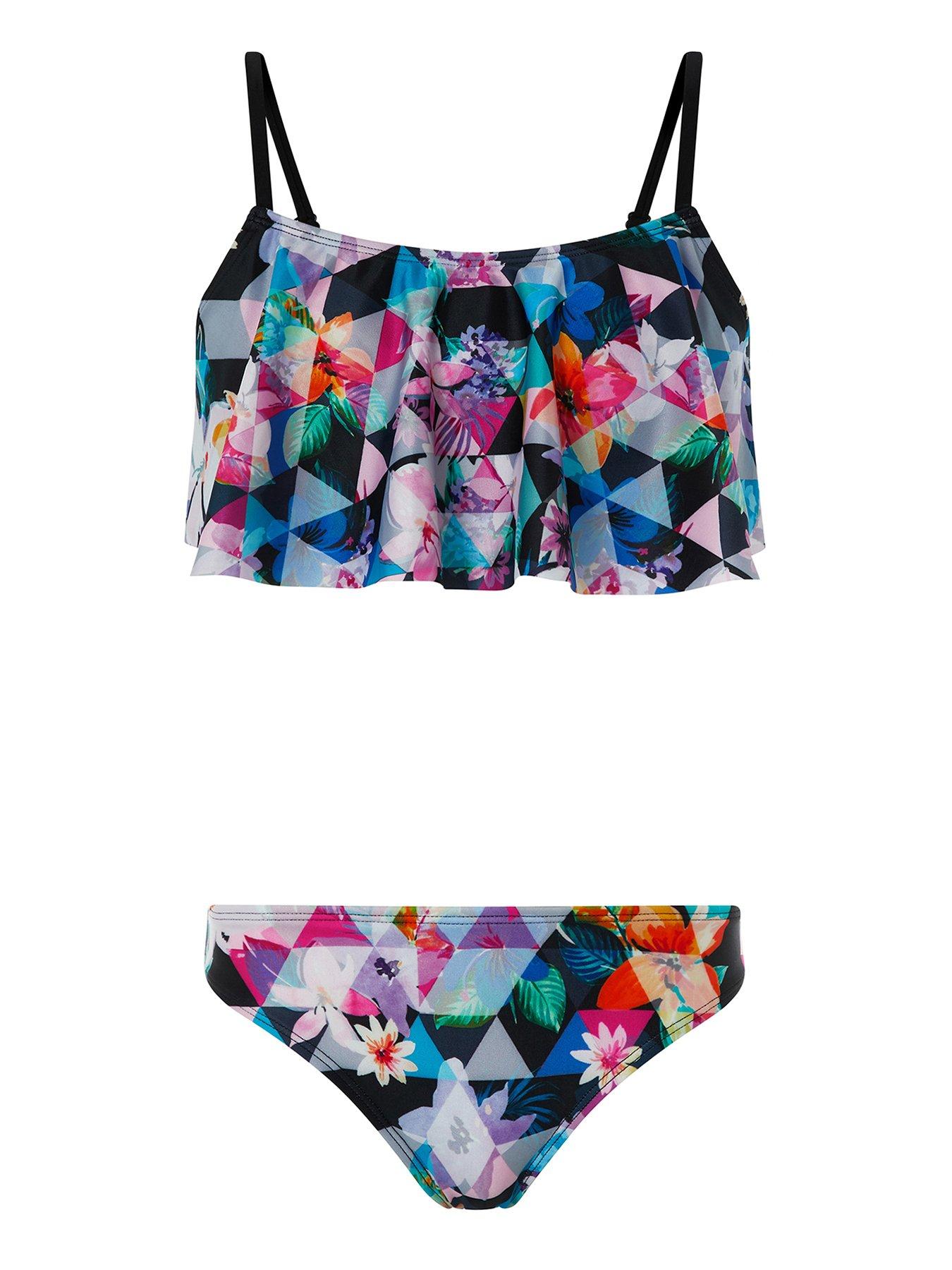 Monsoon Girls Storm S.E.W Eliza Black Print Bikini review