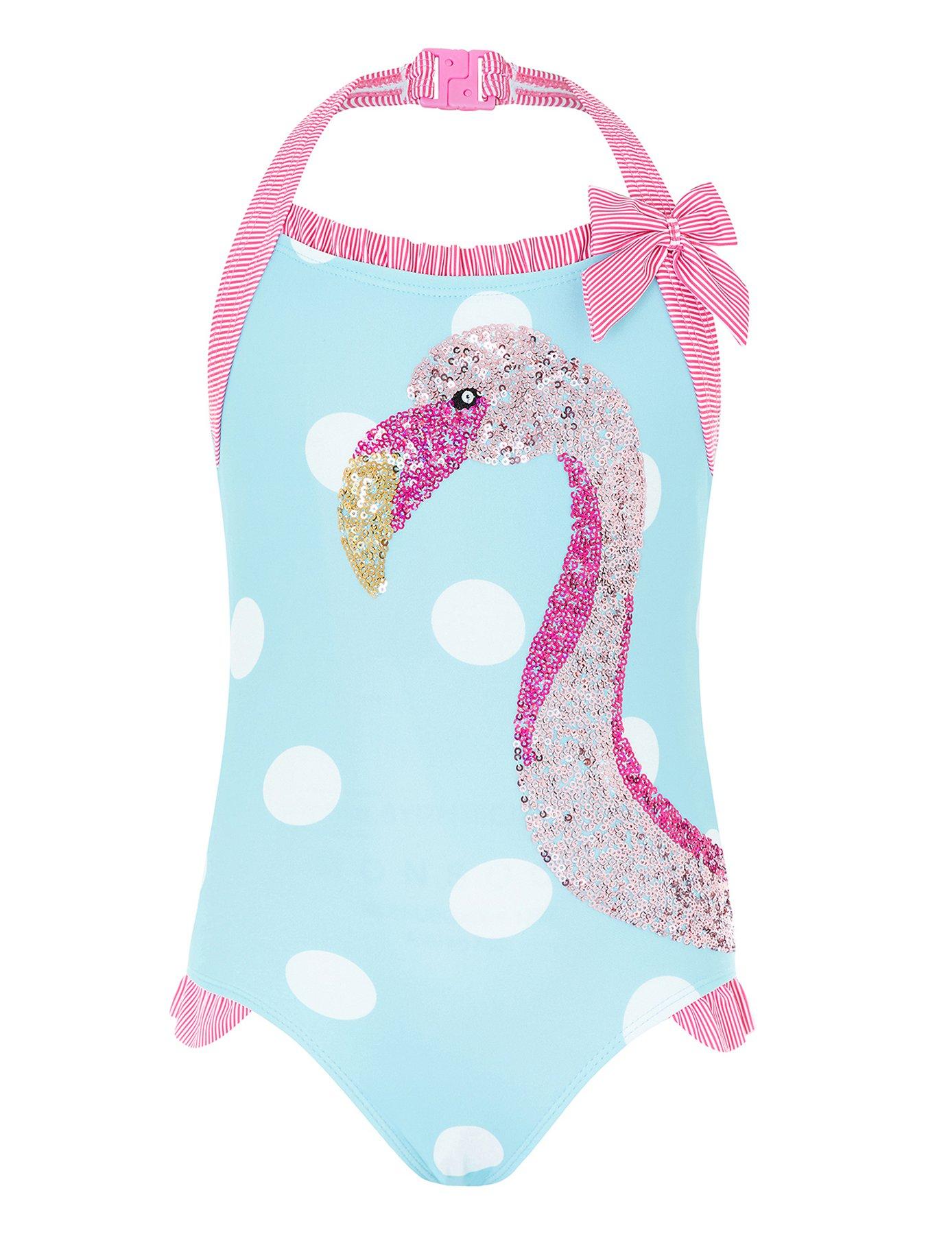 Monsoon Girls Fee Flamingo Sequin Swimsuit review