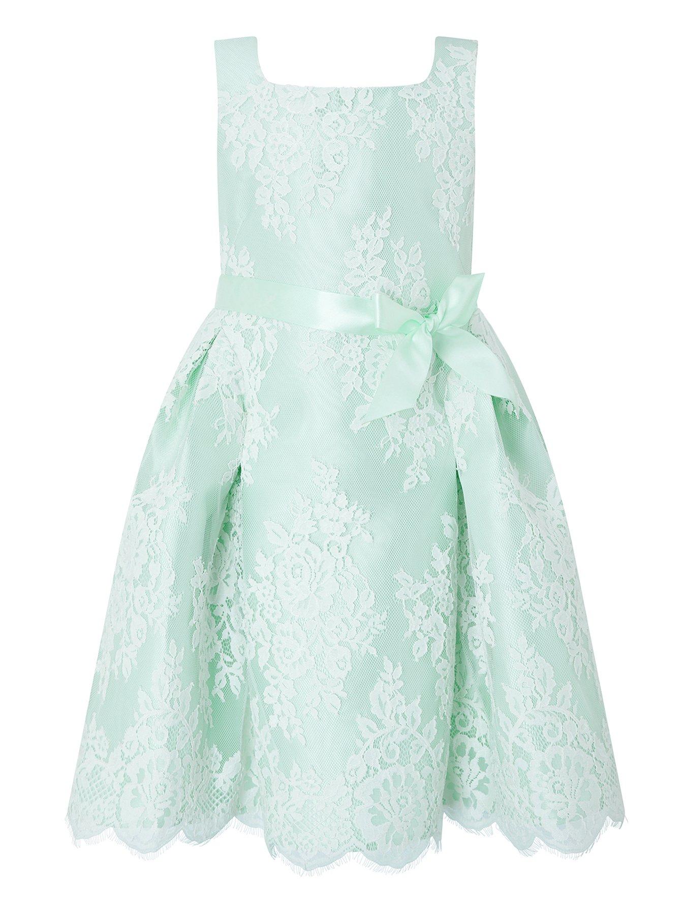 Monsoon Girls Valeria Mint Lace Dress review