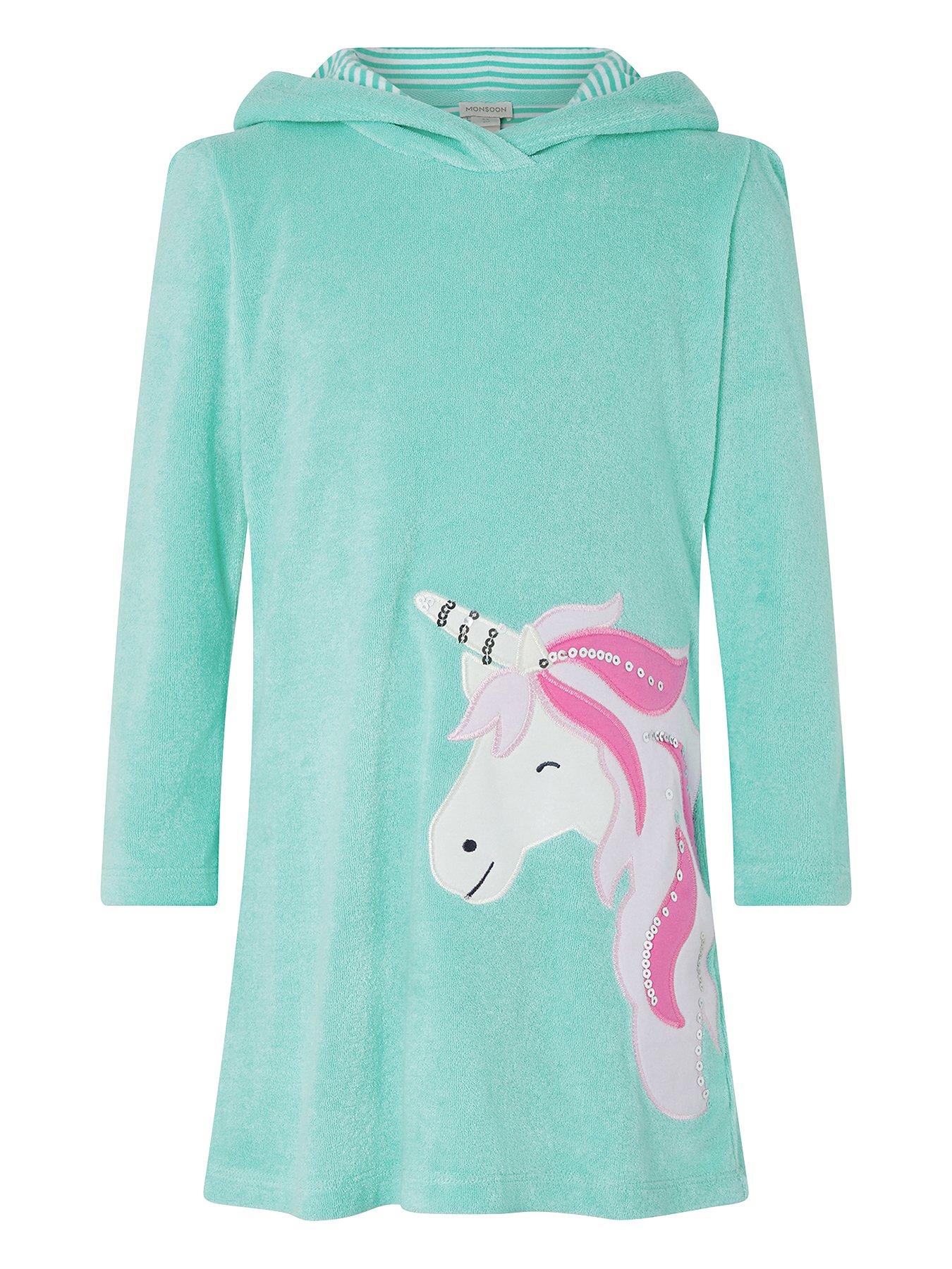 Monsoon Girls Leila Unicorn Towelling Dress review