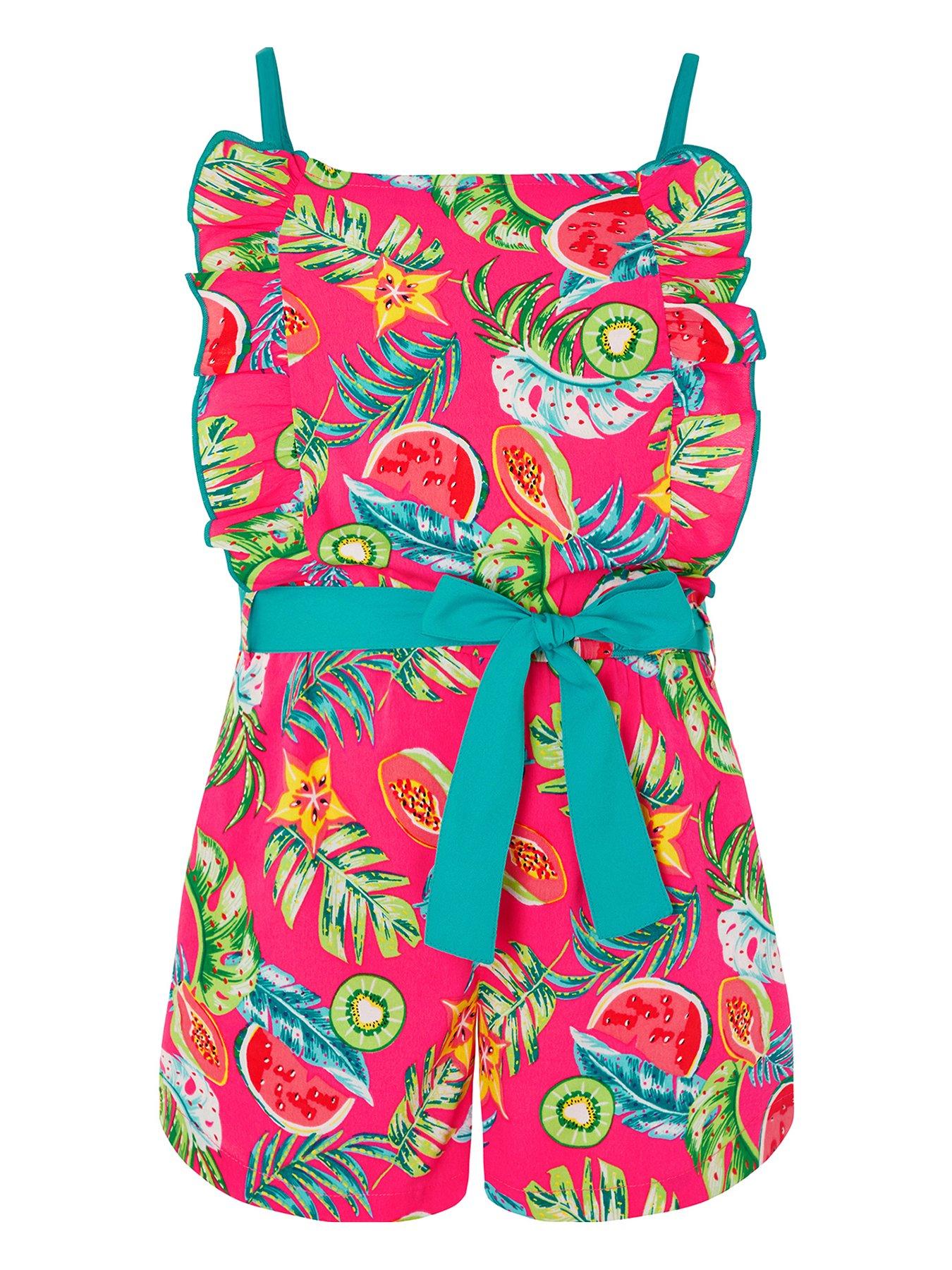 monsoon girls playsuit