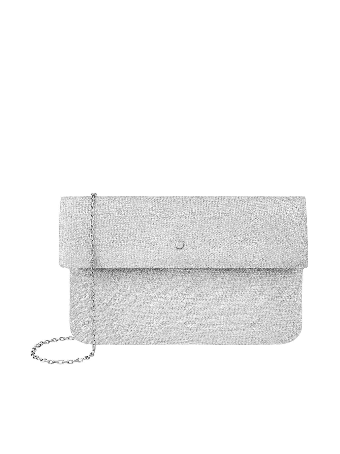 accessorize silver bag