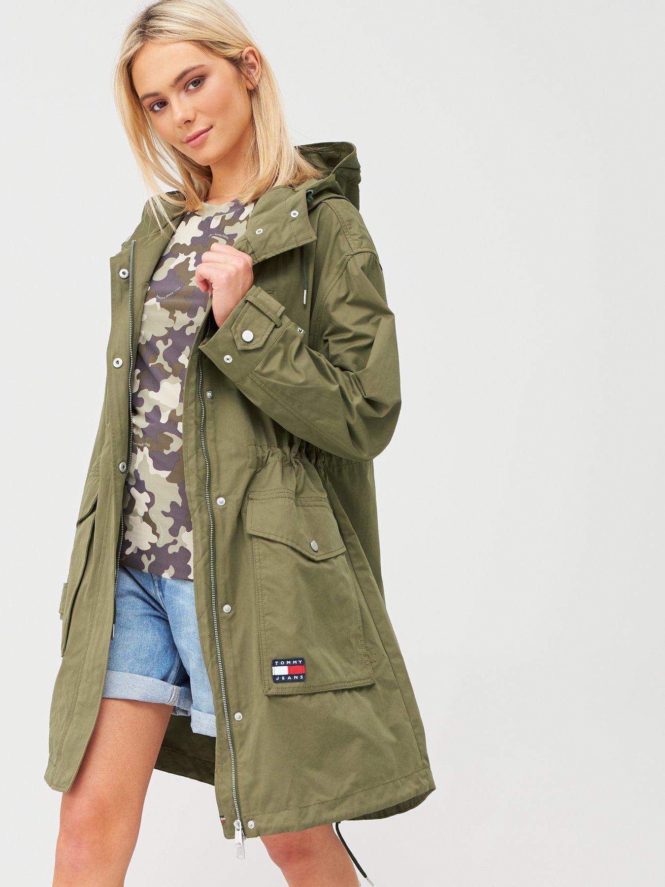 tommy jeans parka jacket