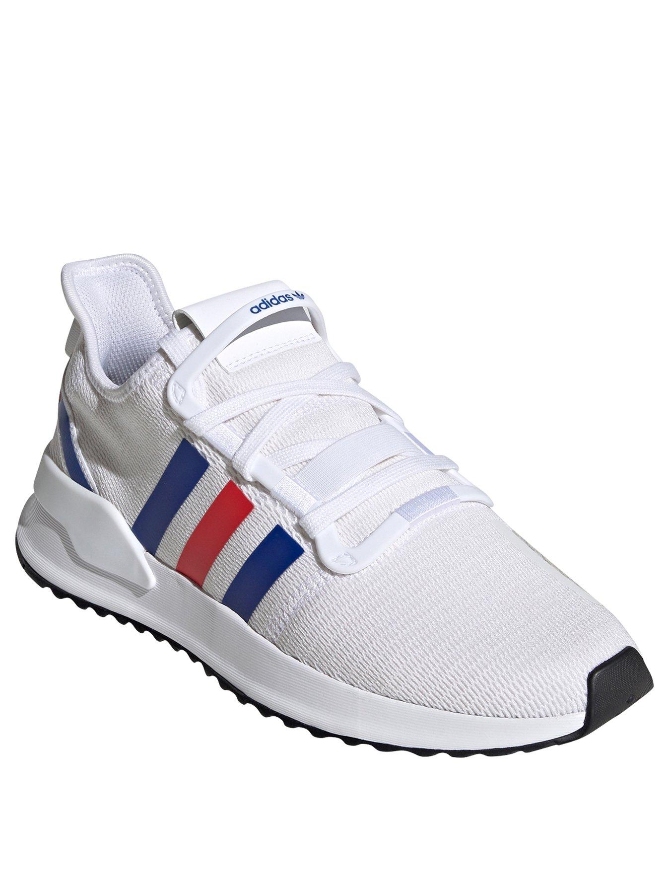 white red and blue adidas