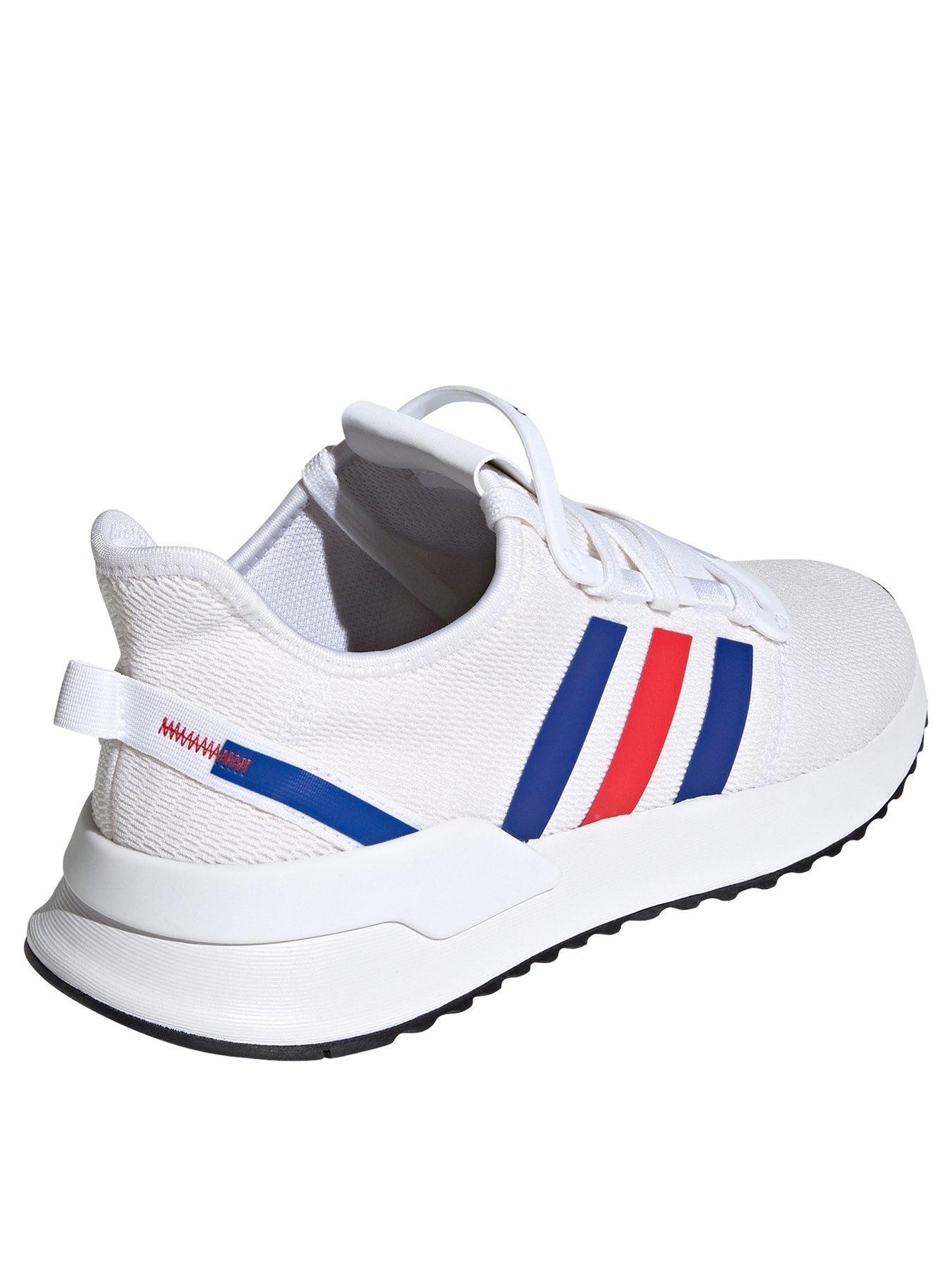 adidas u path red white blue