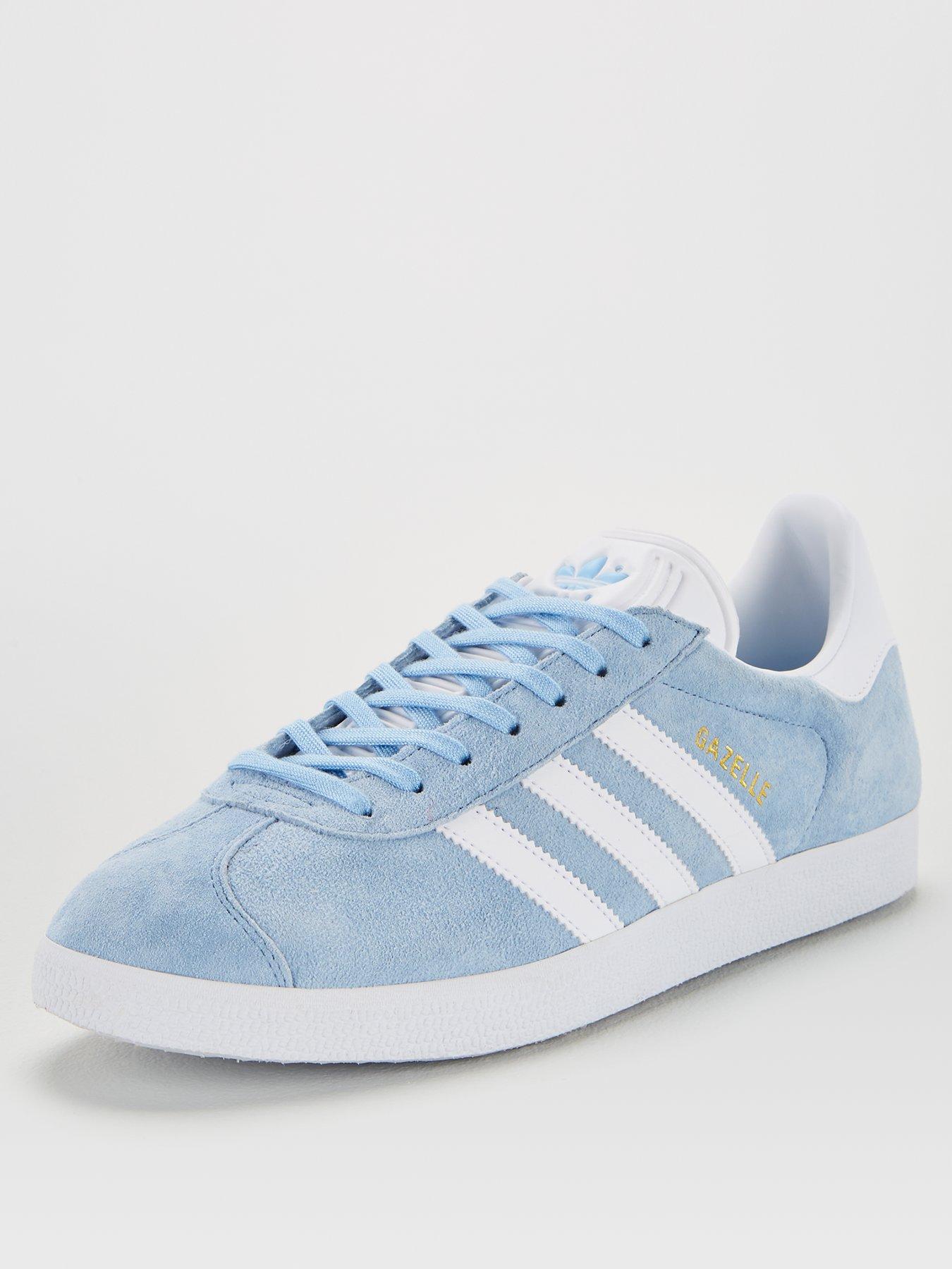 adidas gazelle womens baby blue