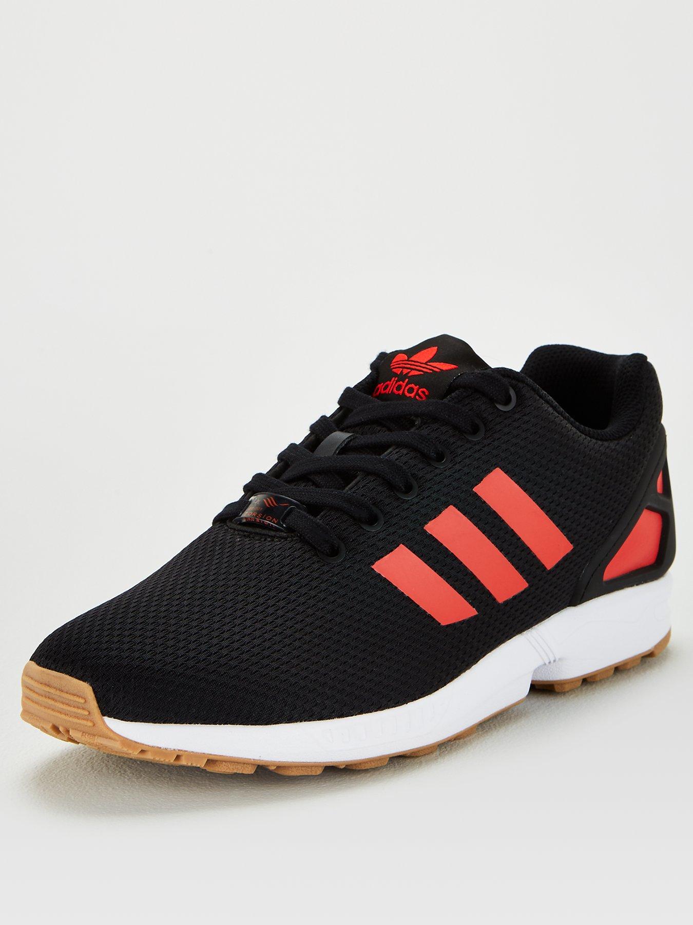 adidas originals zx flux mens red