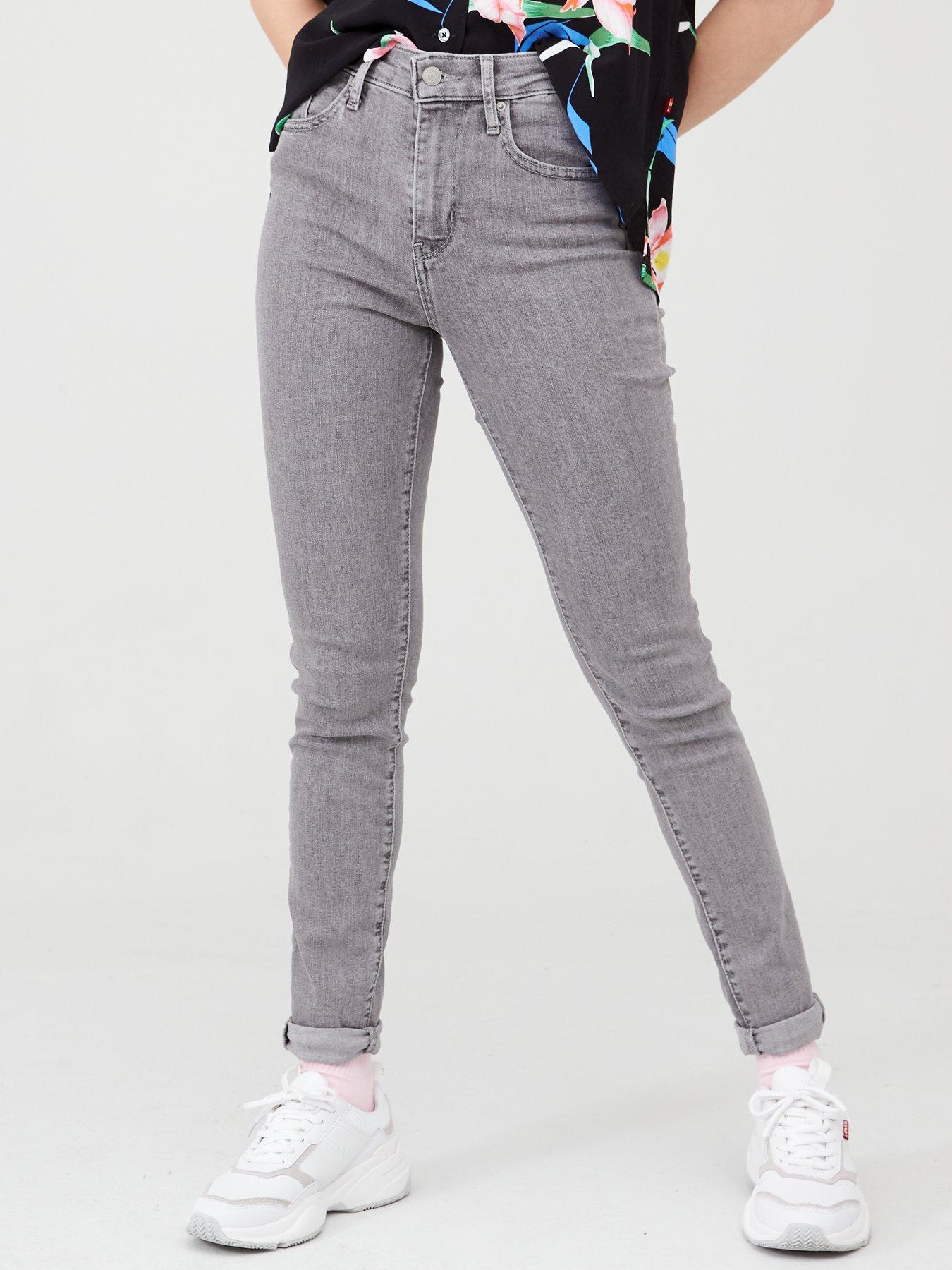 levi's 721 grey