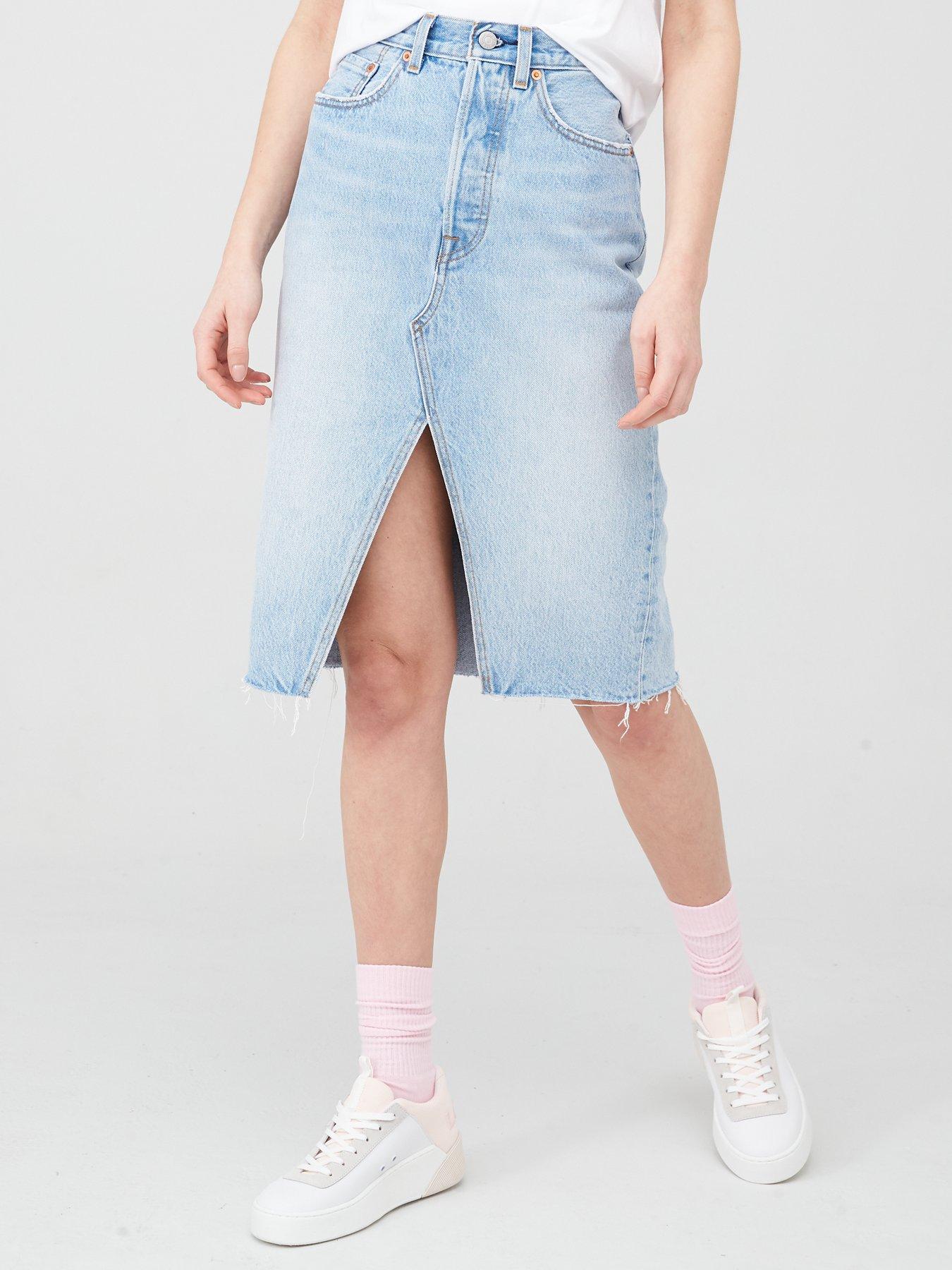 levis midi skirt