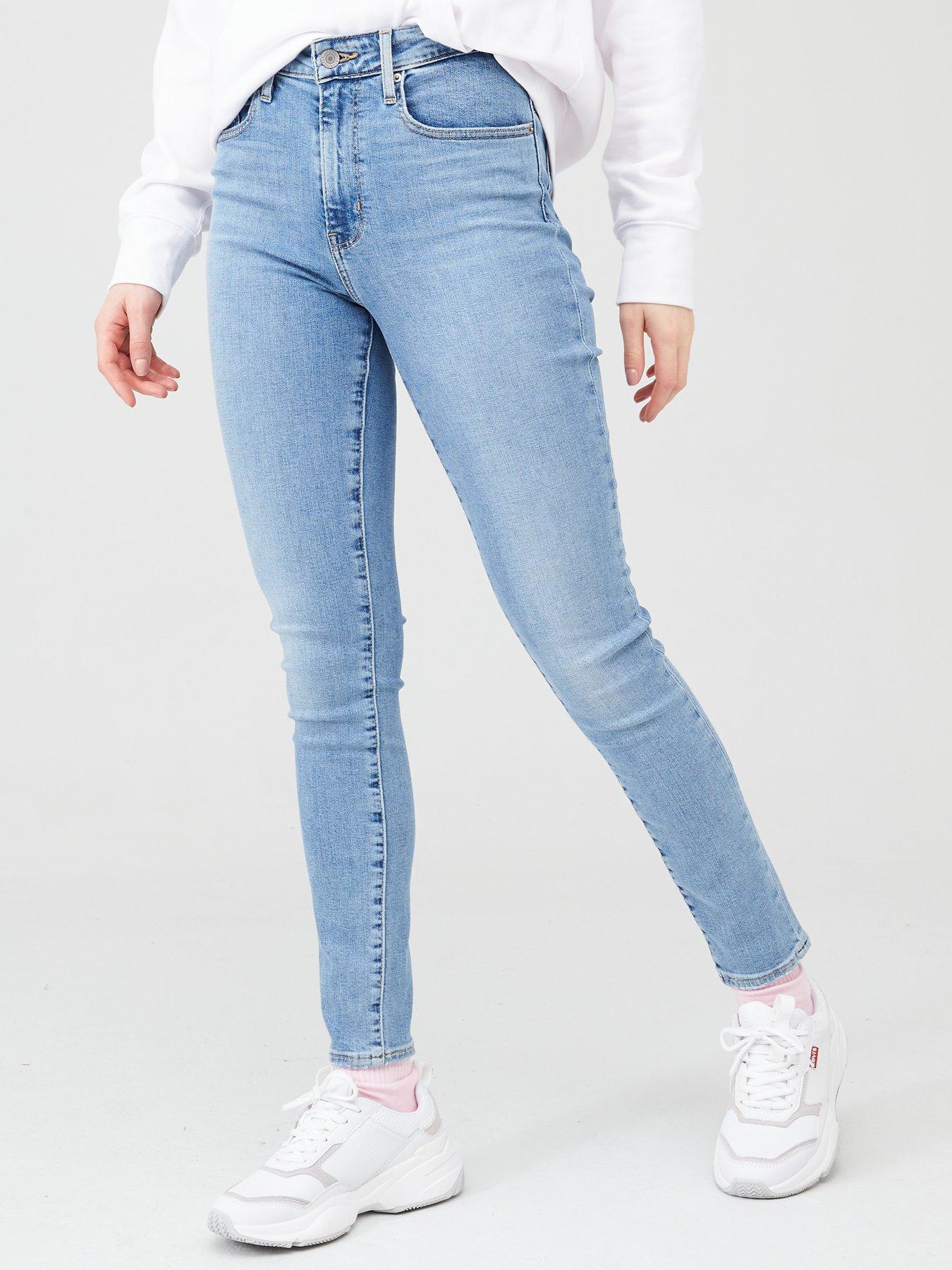 levi high waisted skinny jeans uk