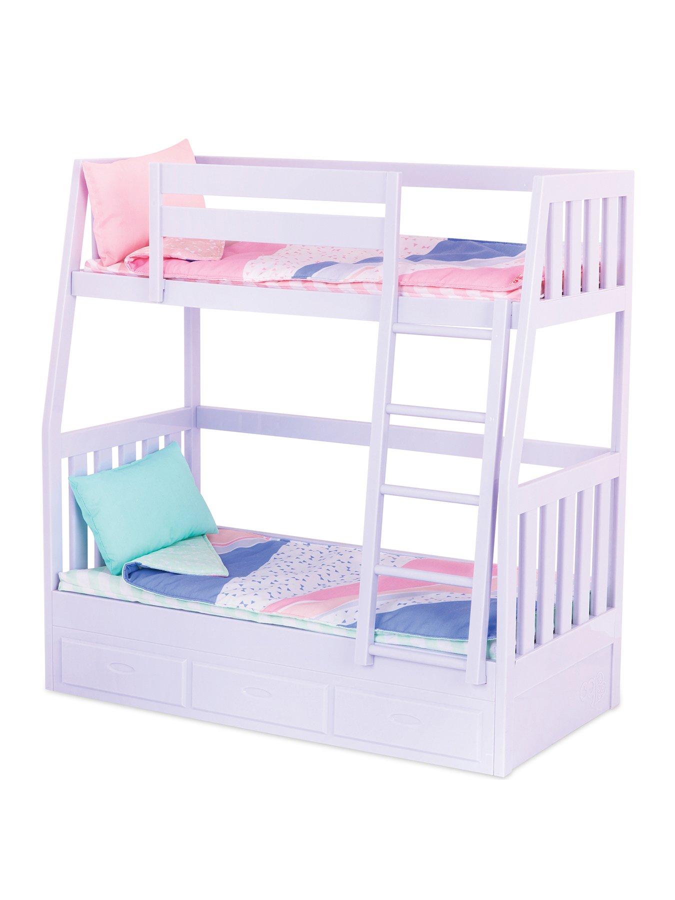 our generation dolls dream bunk bed set