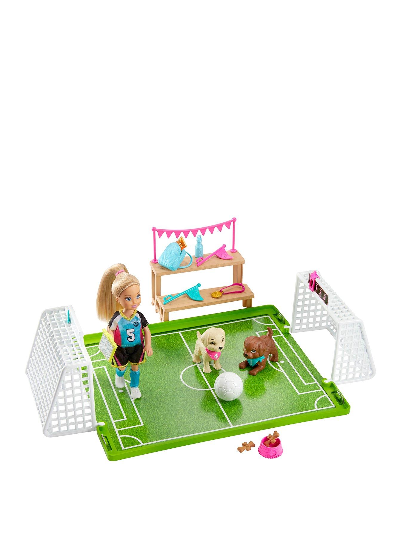 barbie chelsea playset with two dolls included
