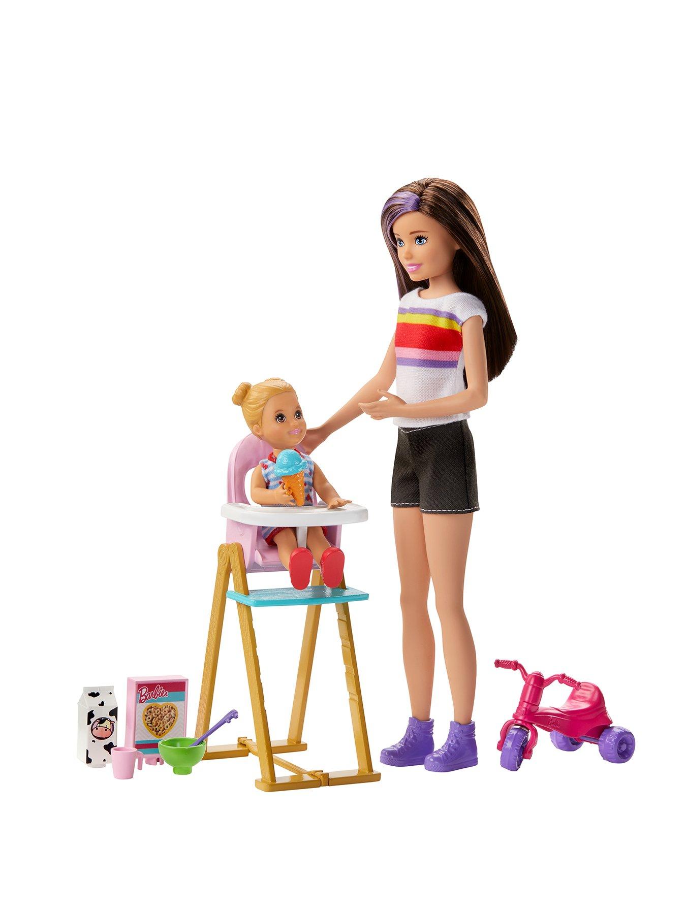 barbie skipper doll babysitter