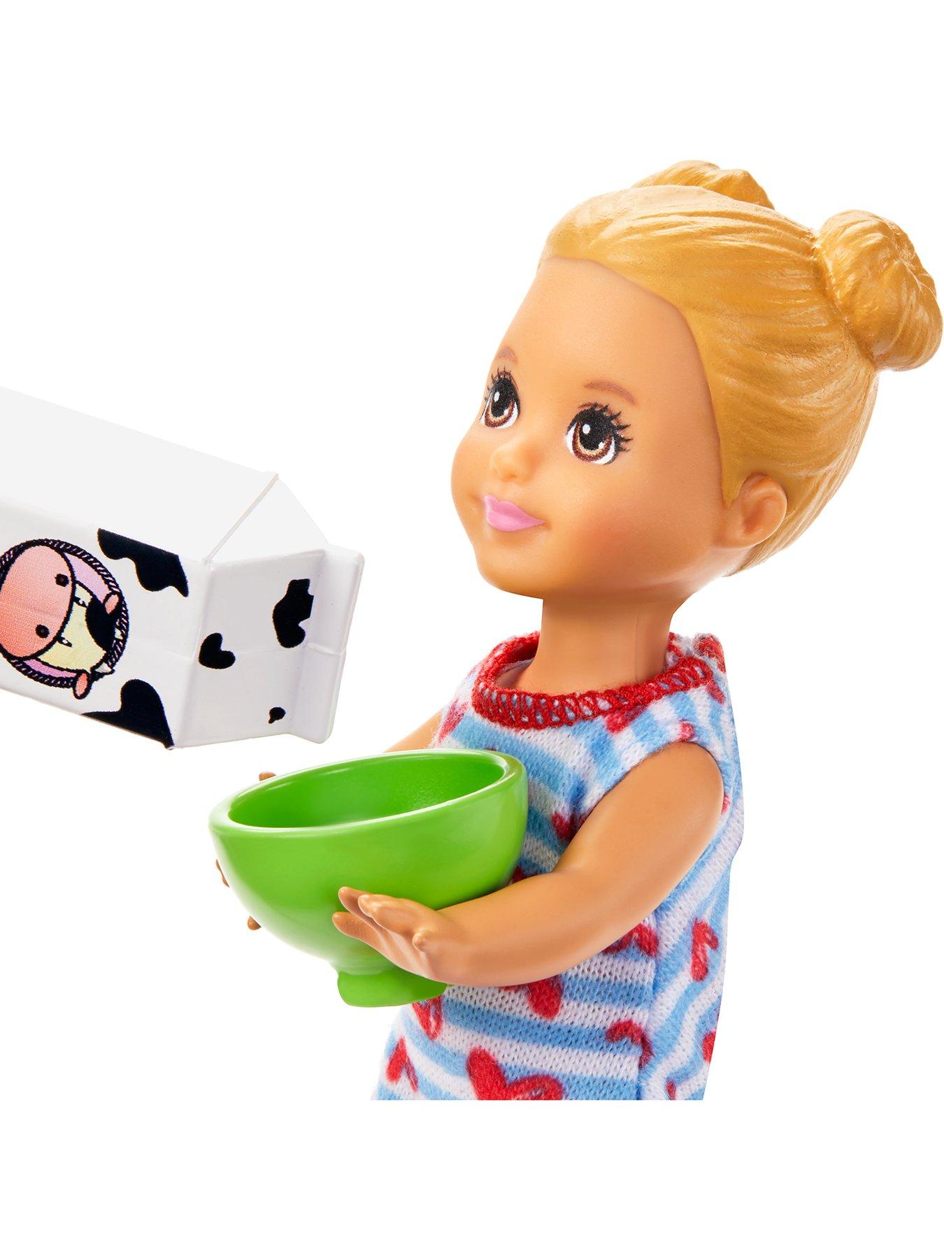 barbie skipper babysitter feeding playset