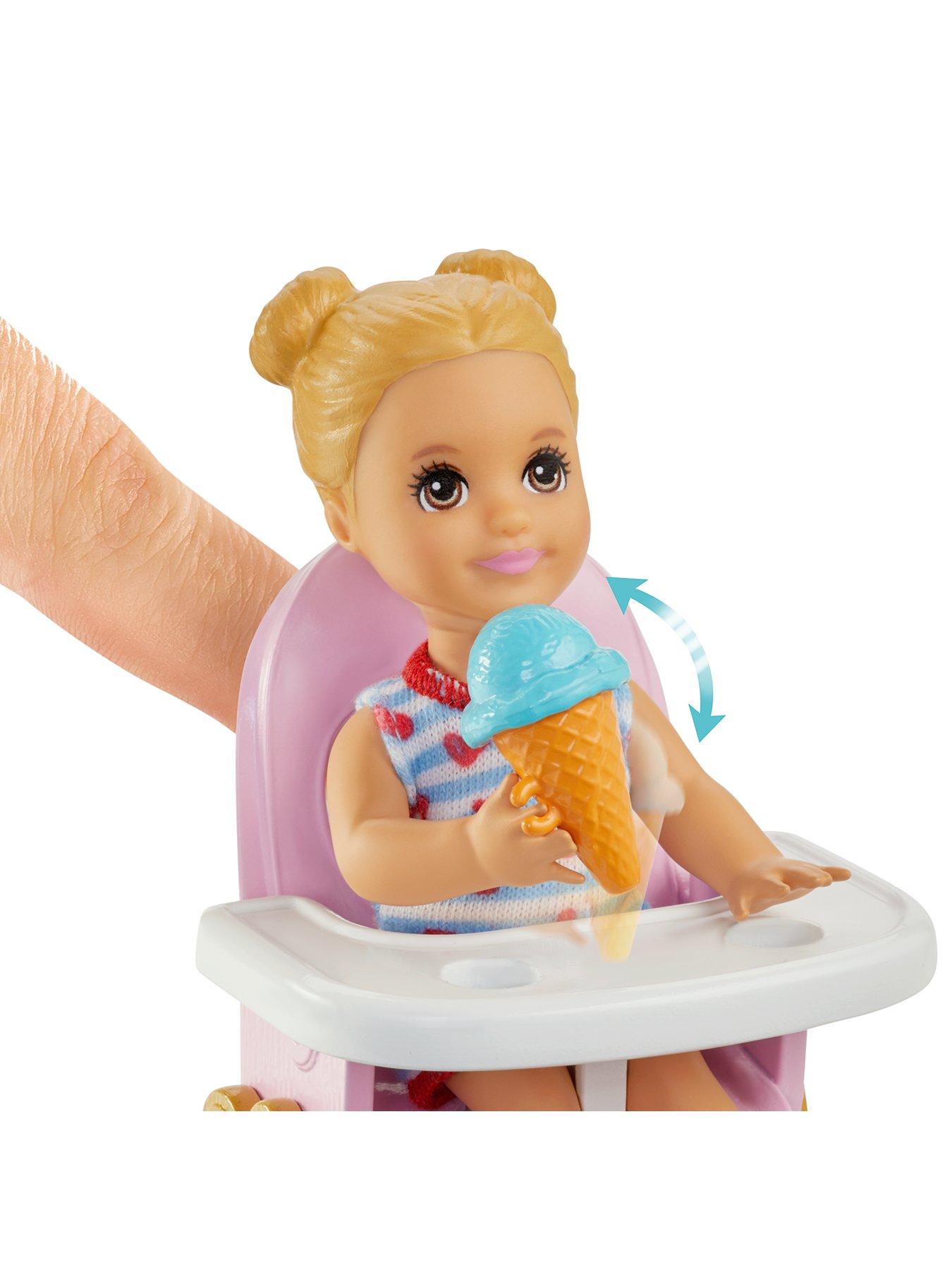 barbie skipper babysitter feeding playset