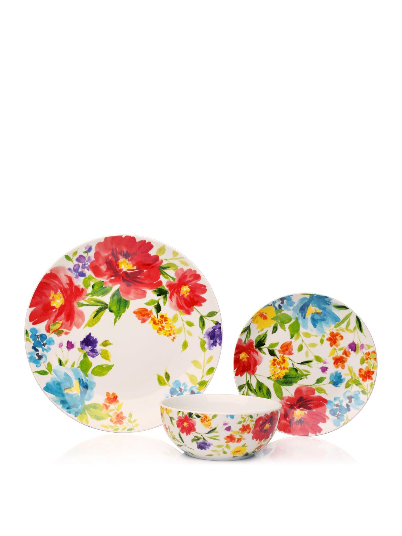 Sabichi Frida Floral 12-Piece Dinner Set review