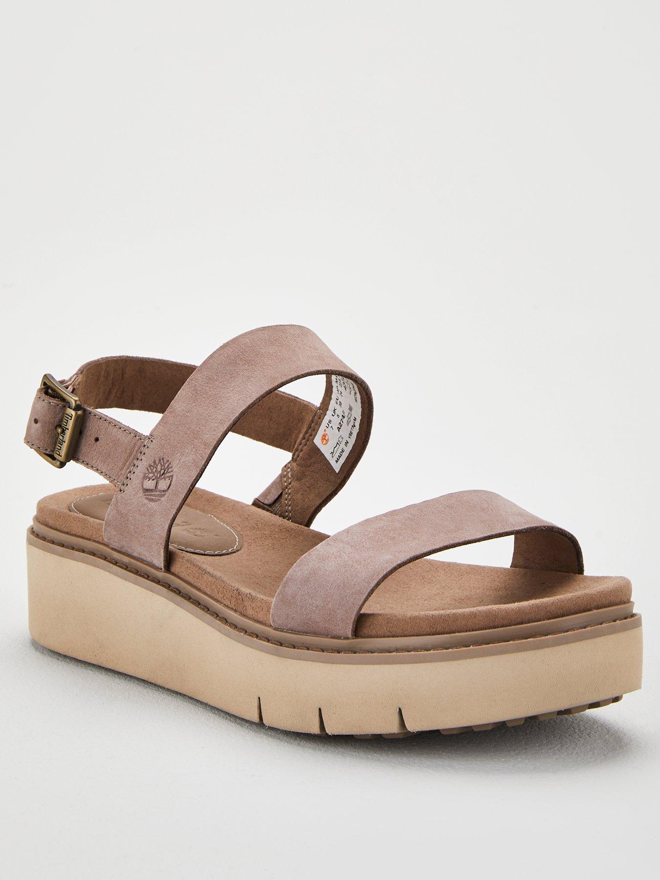 timberland platform sandals