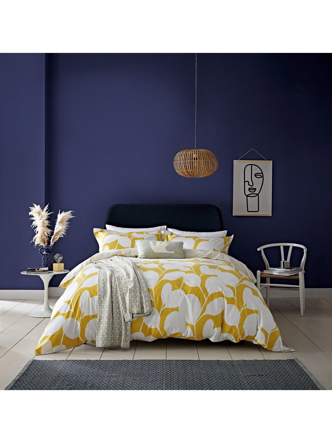 Patterned Yellow Duvet Covers Bedding Home Garden Www