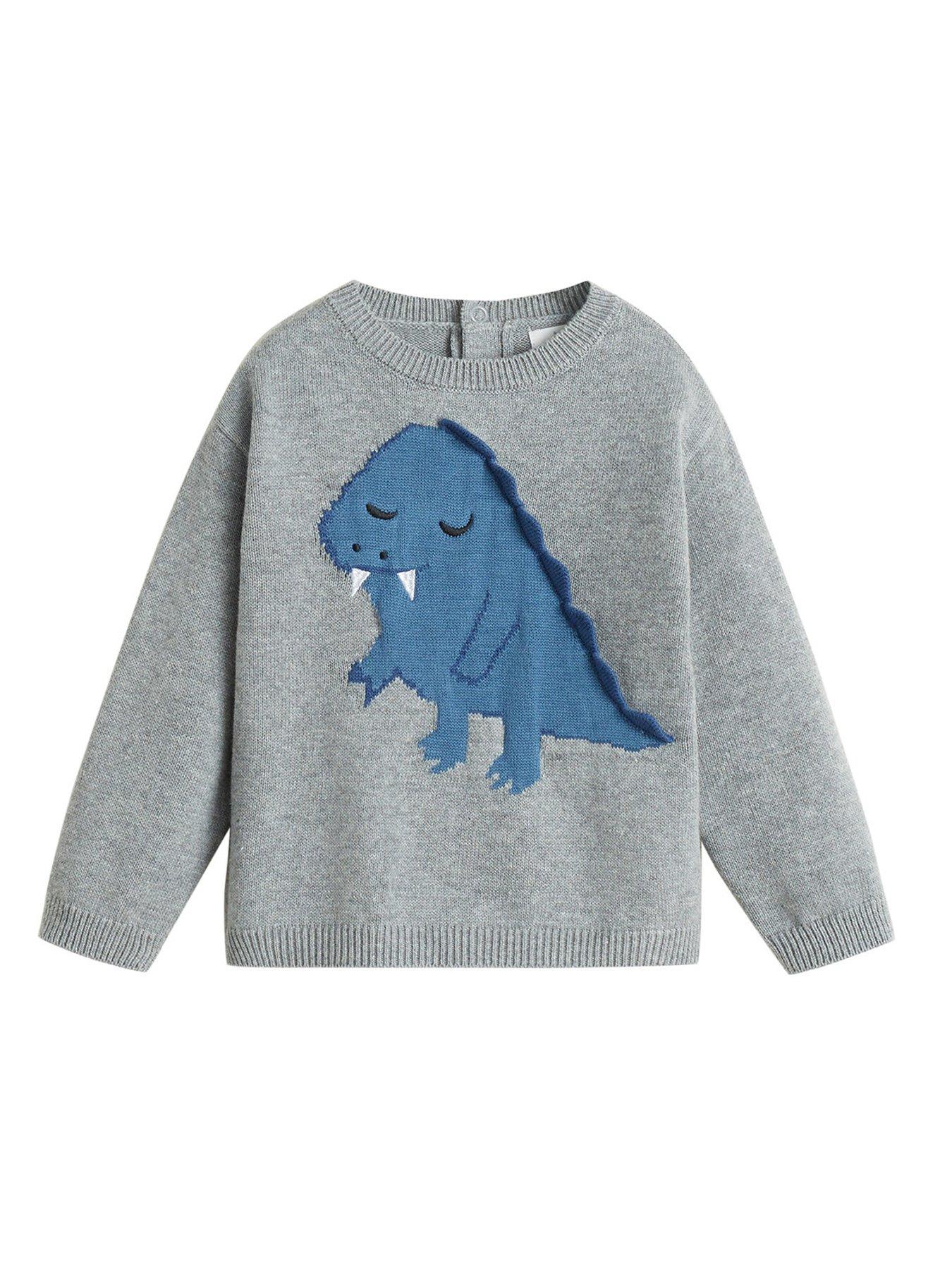 Mango Baby Boys Embroidered Dino Knitted Jumper review