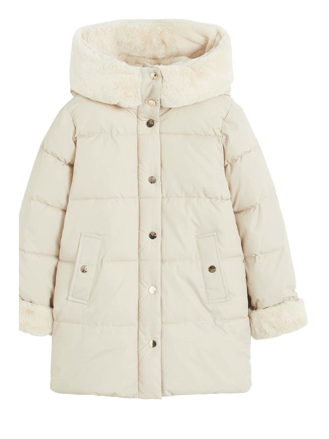 Mango Girls Faux Fur Hooded Padded Coat review