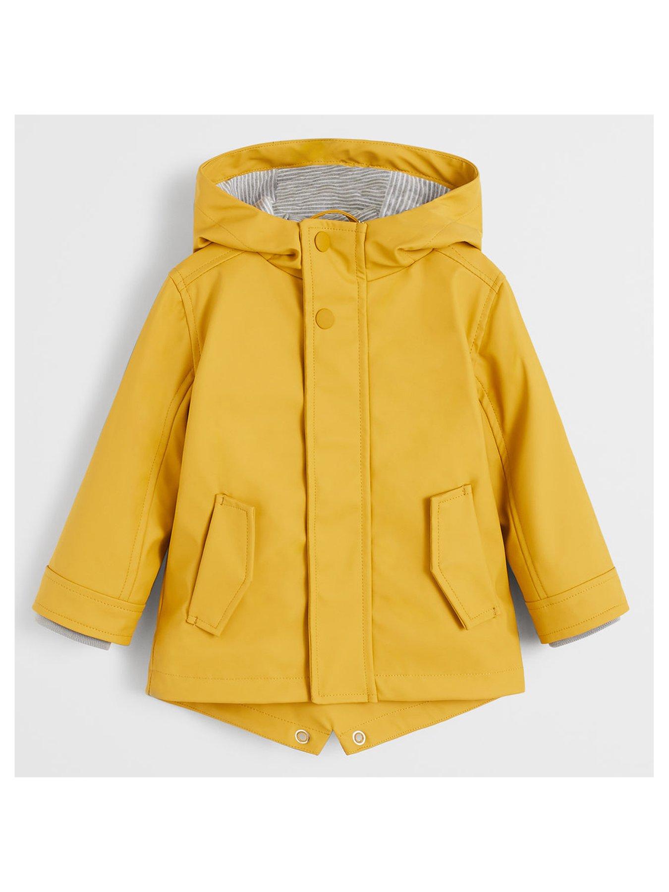baby boy yellow raincoat