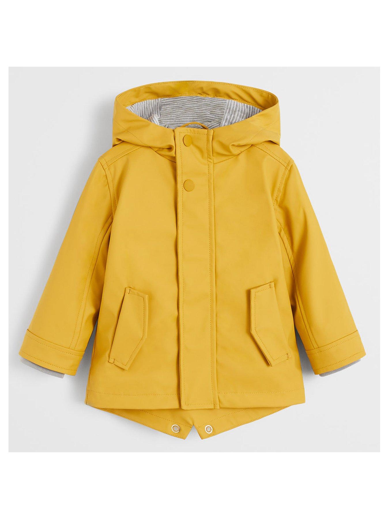 Mango Baby Boys Contrast Lining Hooded Raincoat review