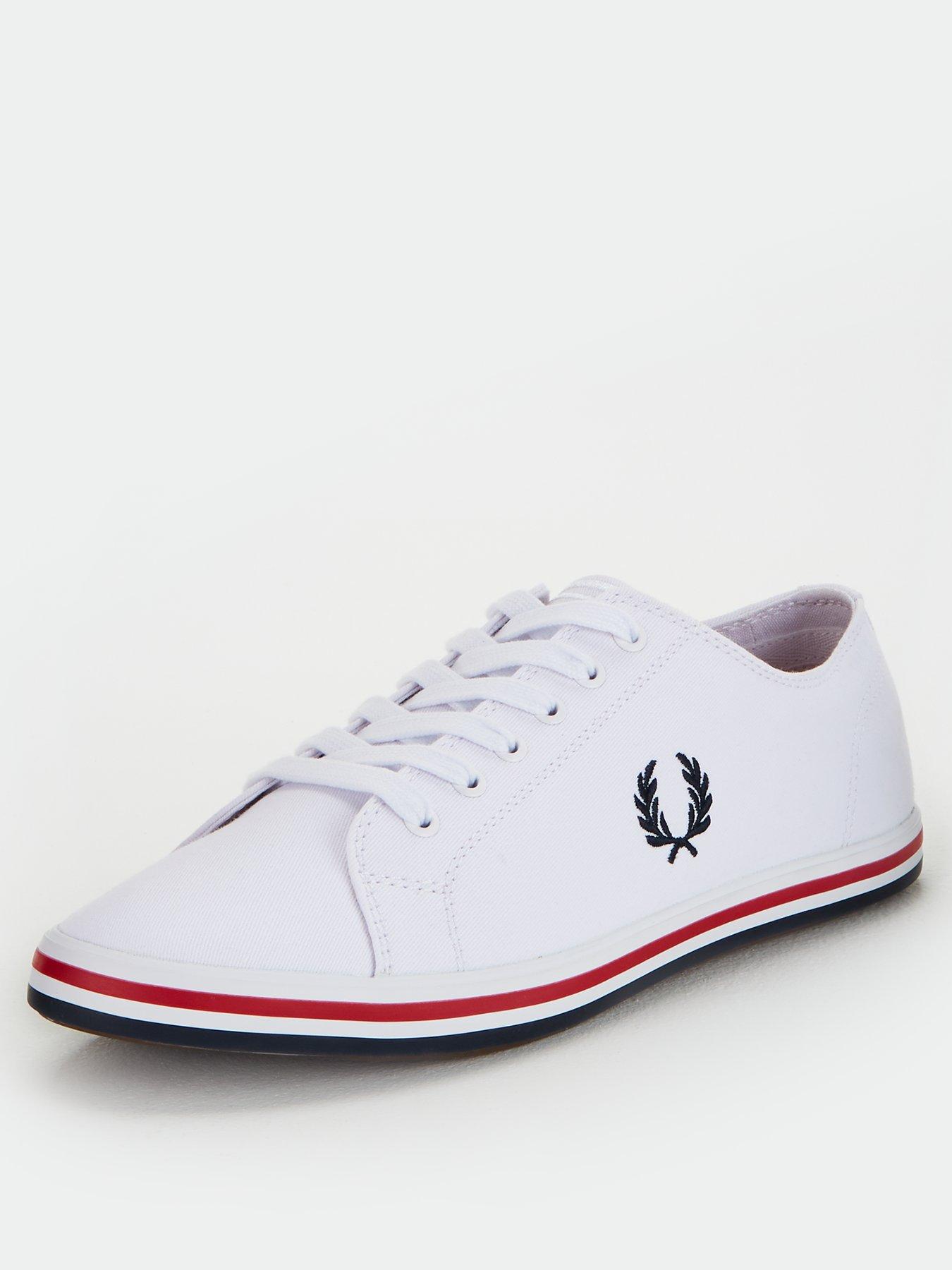 fred perry kingston twill white