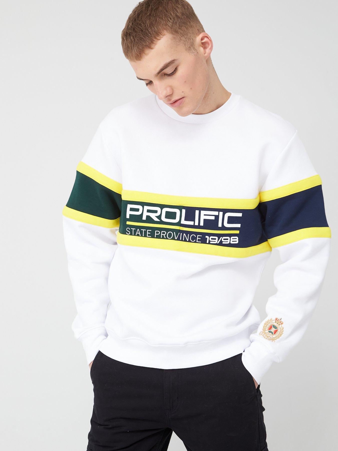 river island white sweatshirt