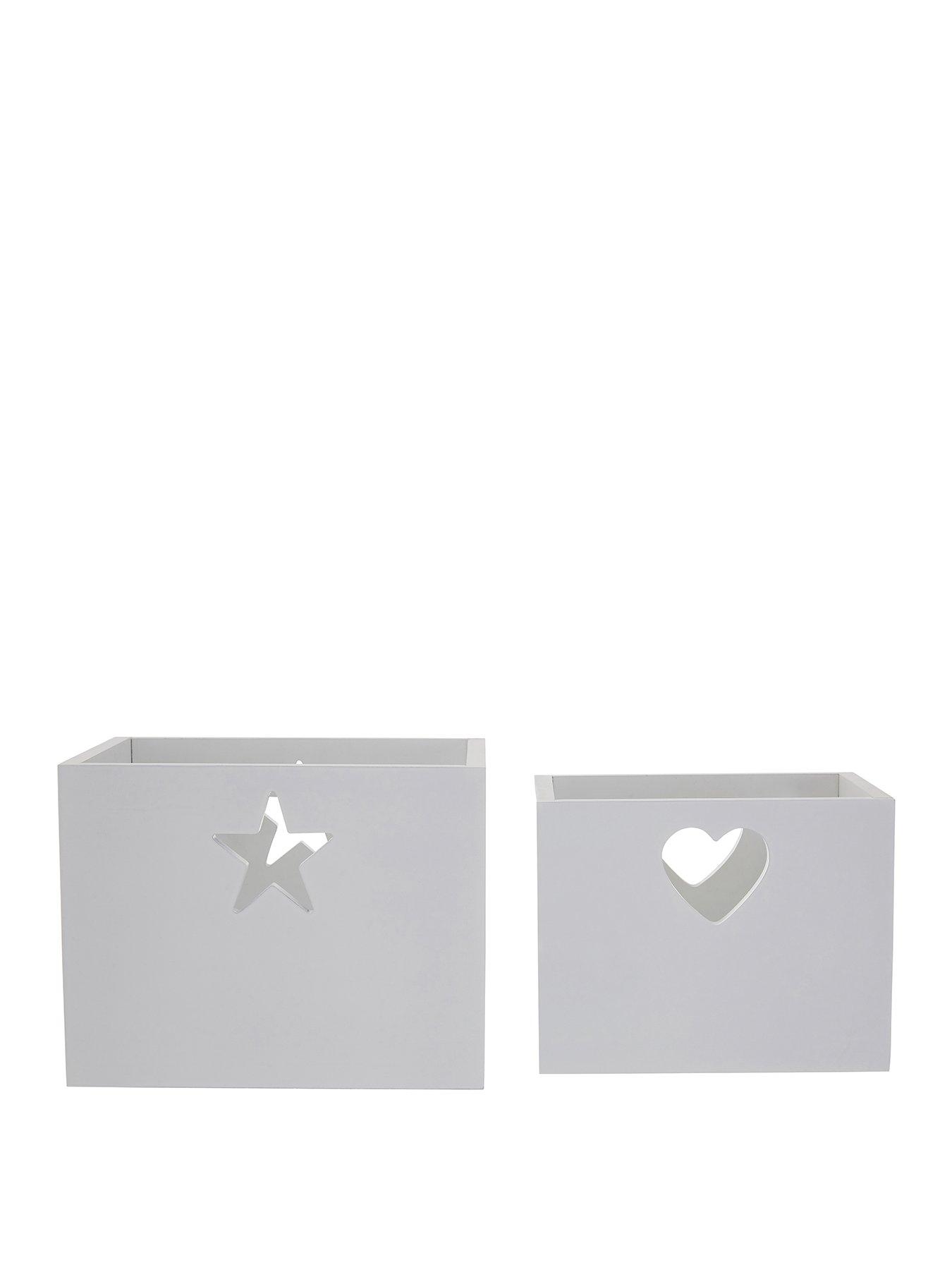 Premier Housewares Set Of 2 Heart/Star Storage Boxes review