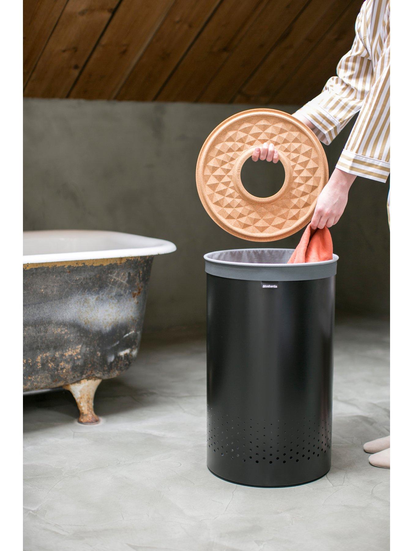 Black linen bin discount