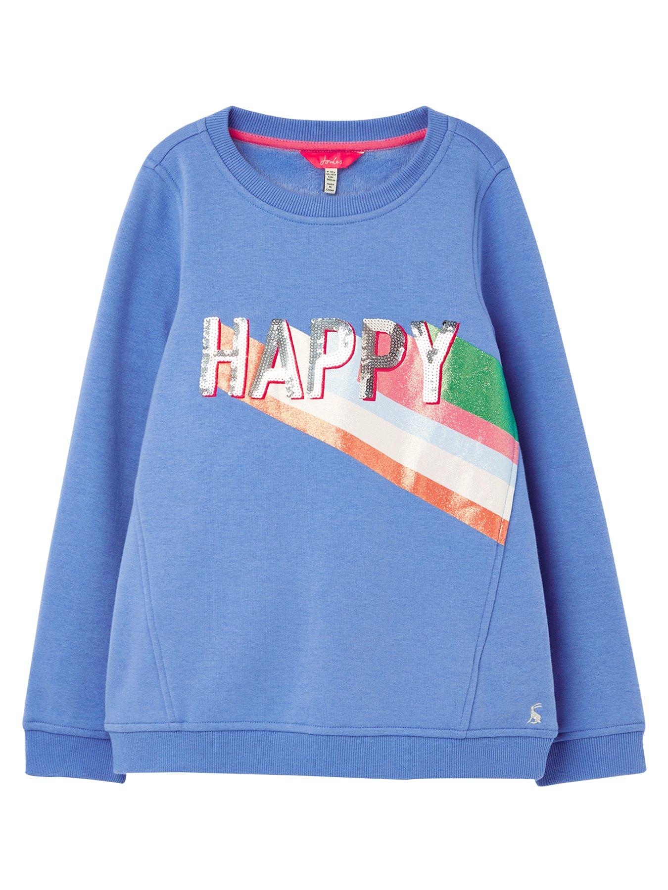 Joules Girls Viola Happy Crew Neck Sweat review