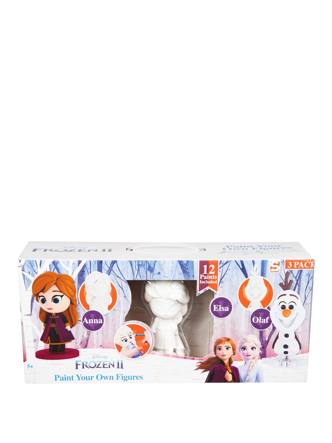 Disney Frozen Frozen 2 3 Pack Paint Your Own Figures review