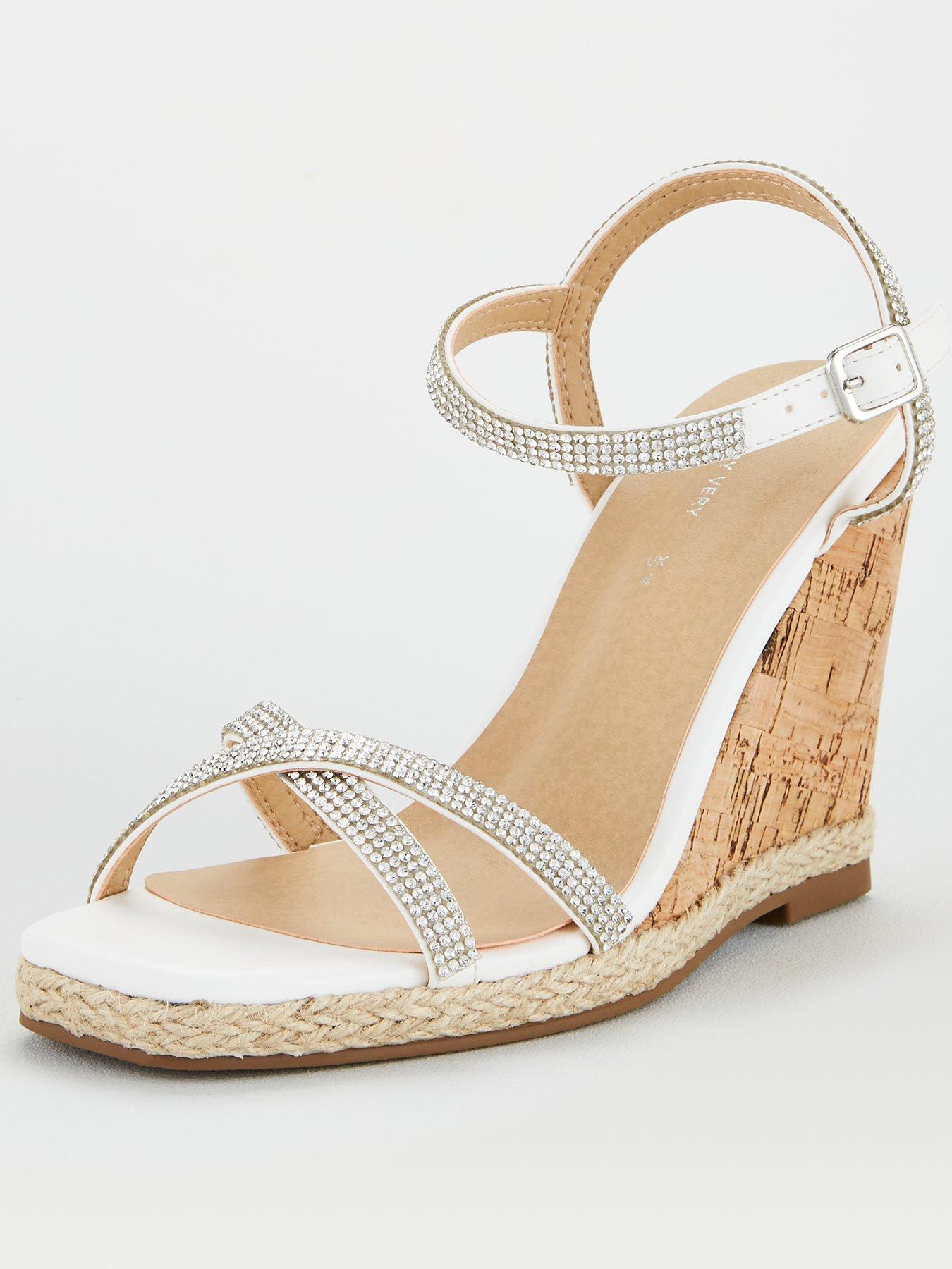 diamante wedges uk