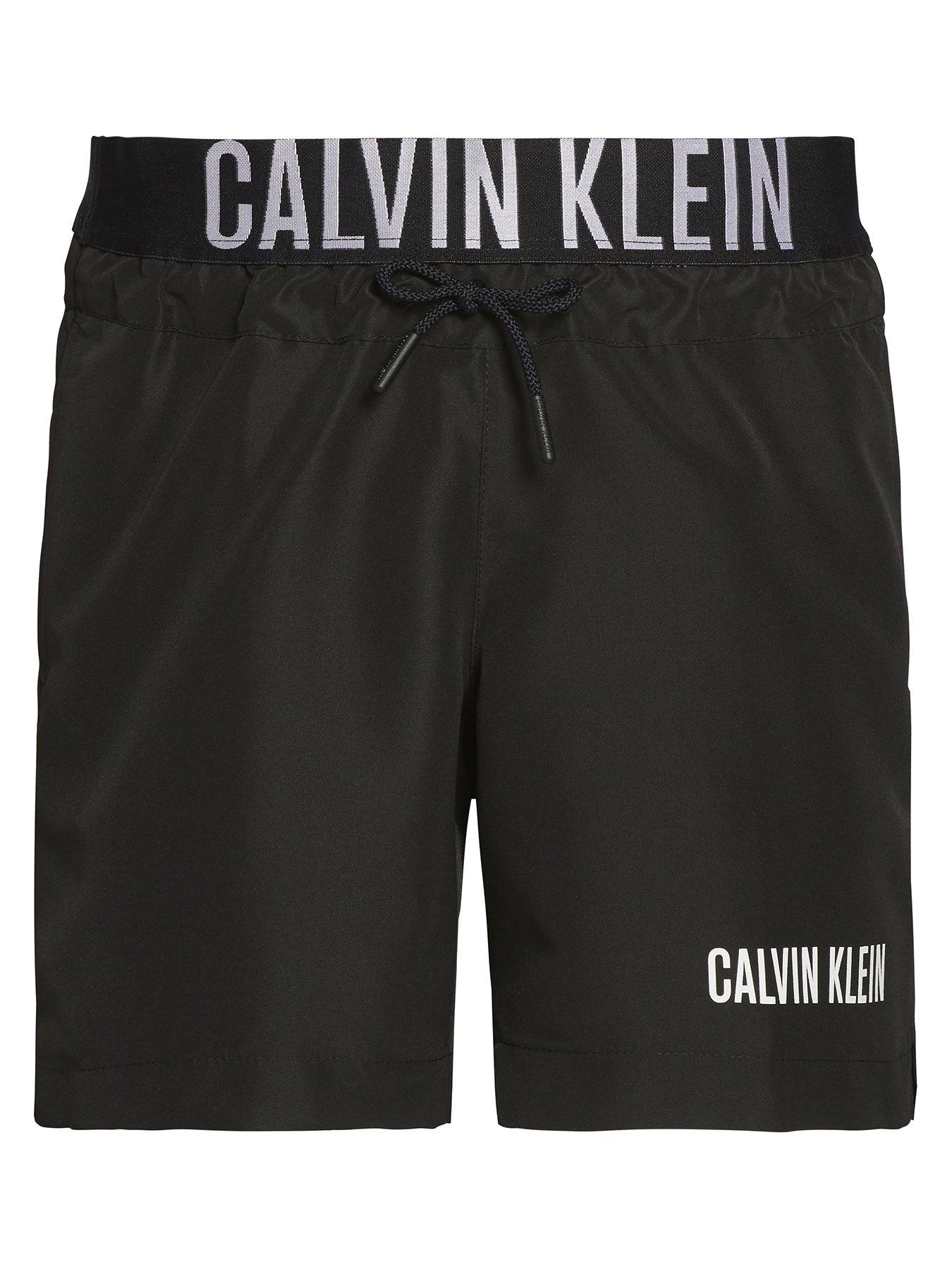 Calvin Klein Boys Logo Waistband Swim Shorts review