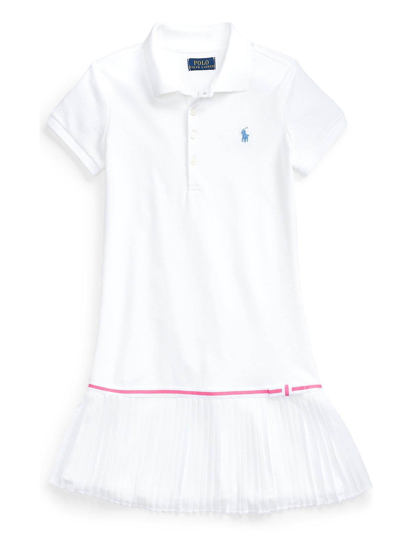 polo ralph lauren cotton mesh polo dress