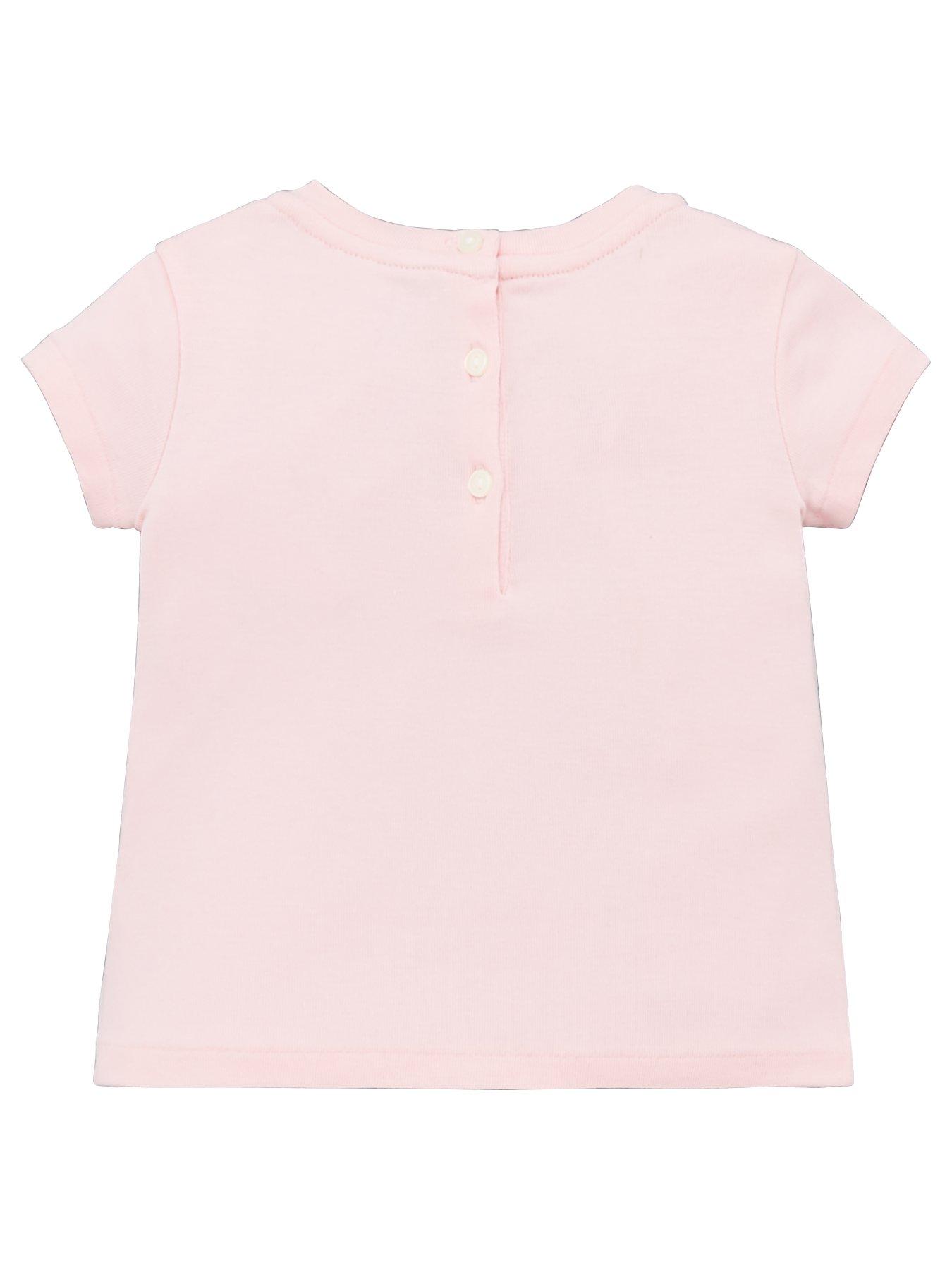 baby pink ralph lauren t shirt