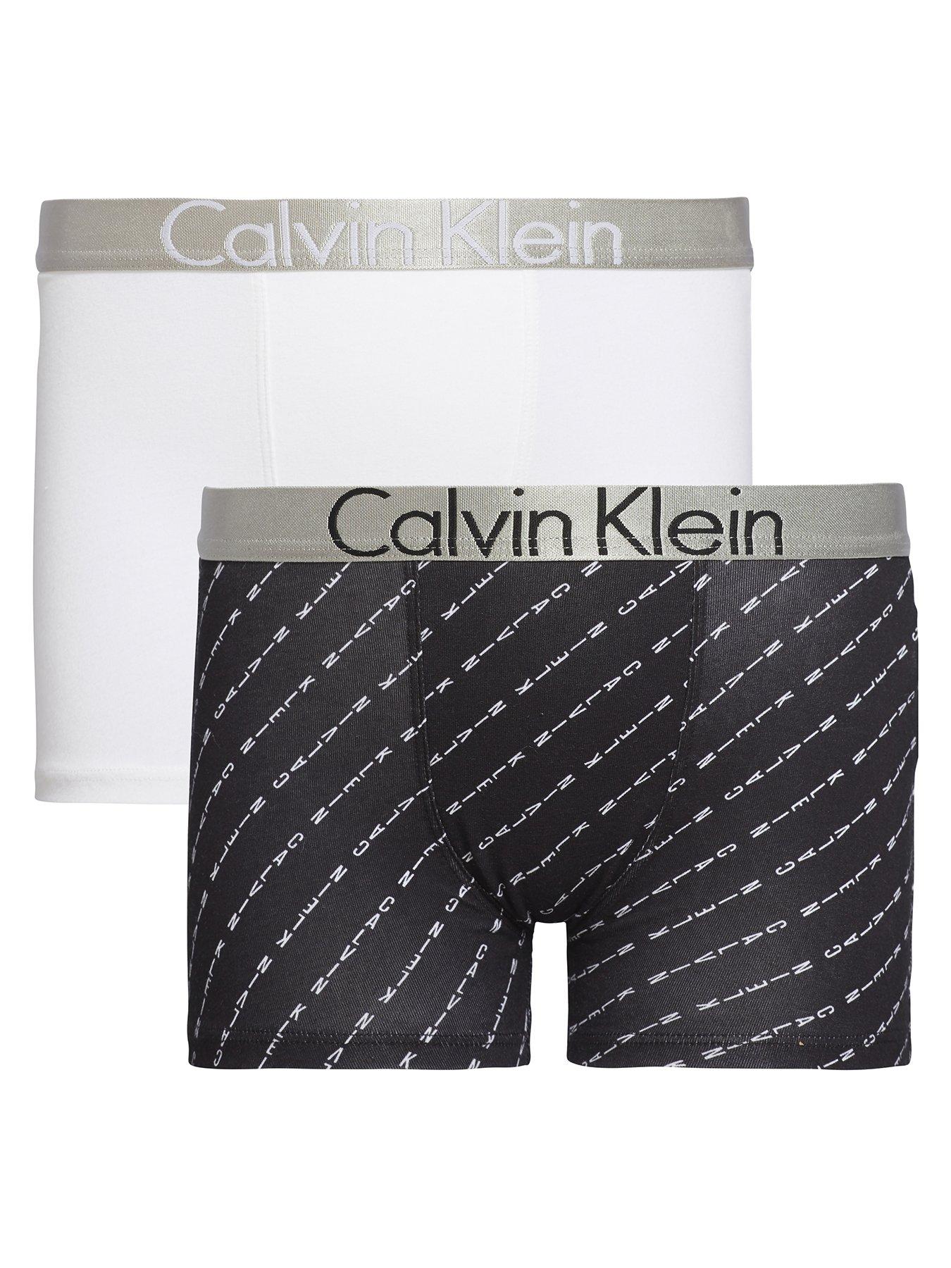 Calvin Klein Boys All Over Print 2 Pack Trunk review