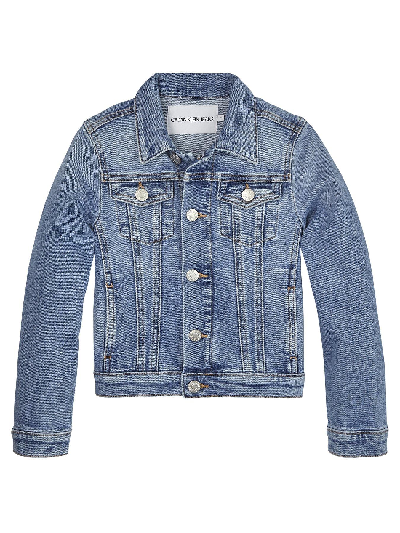 Calvin Klein Jeans Girls Trucker Denim Jacket review