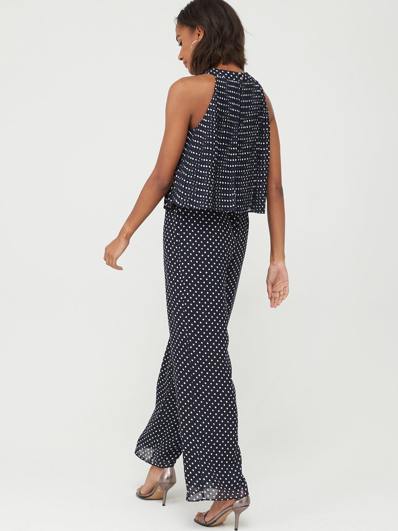 wallis spot jumpsuit