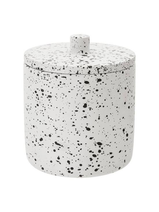 stillFront image of premier-housewares-gozo-concrete-cotton-jar